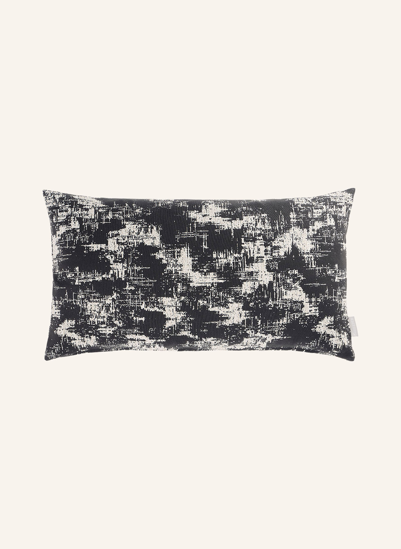 ROHLEDER YUMI Decorative cushion: BLACK / TAUPE