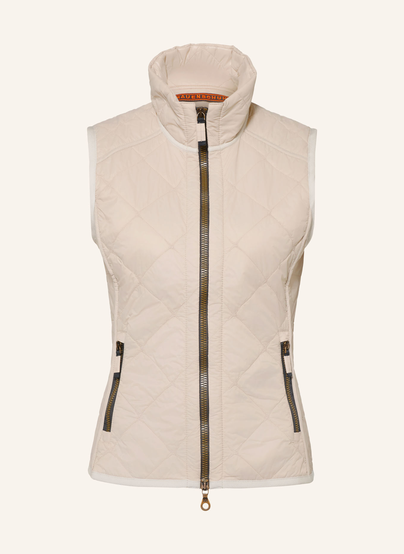 FRAUENSCHUH Gilet matelassé TRACY: BEIGE