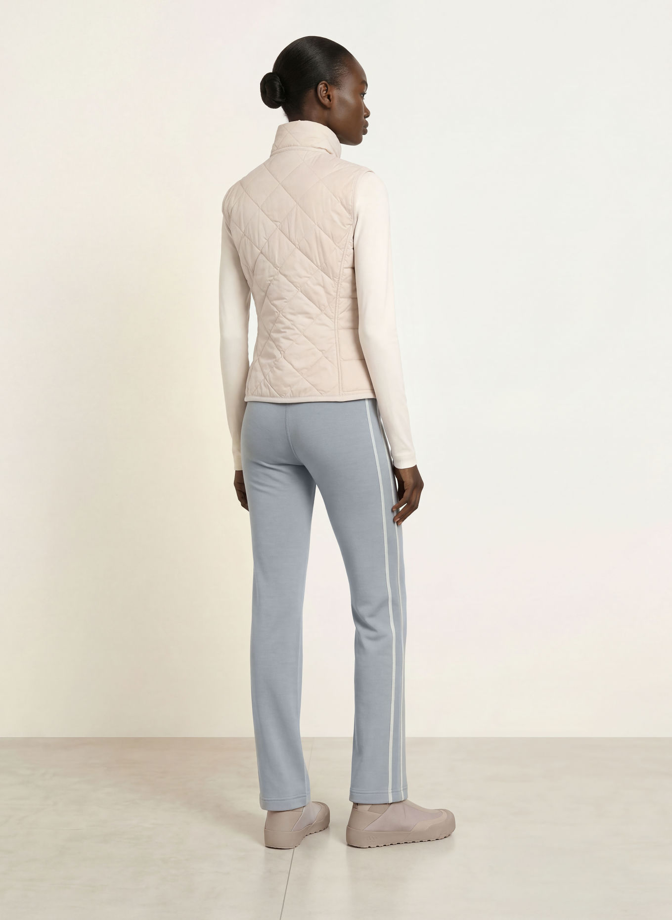 FRAUENSCHUH Sweatpant INGA: BLAUWGRIJS / GRIJS