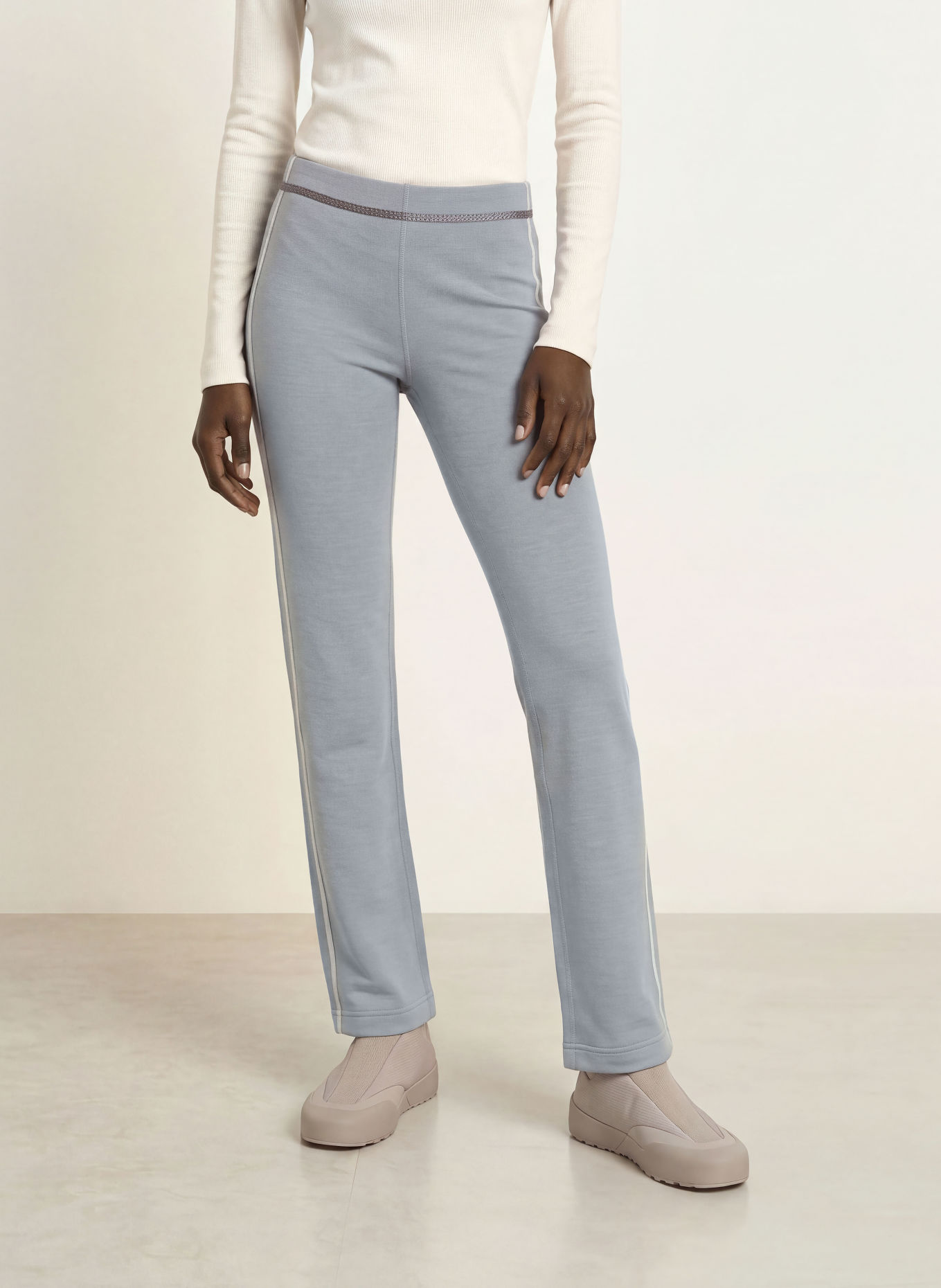 FRAUENSCHUH Sweatpant INGA: BLAUWGRIJS / GRIJS