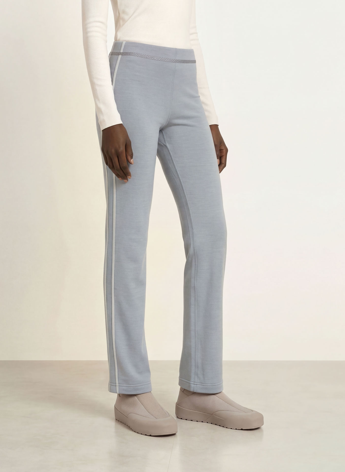 FRAUENSCHUH Sweatpant INGA: BLAUWGRIJS / GRIJS