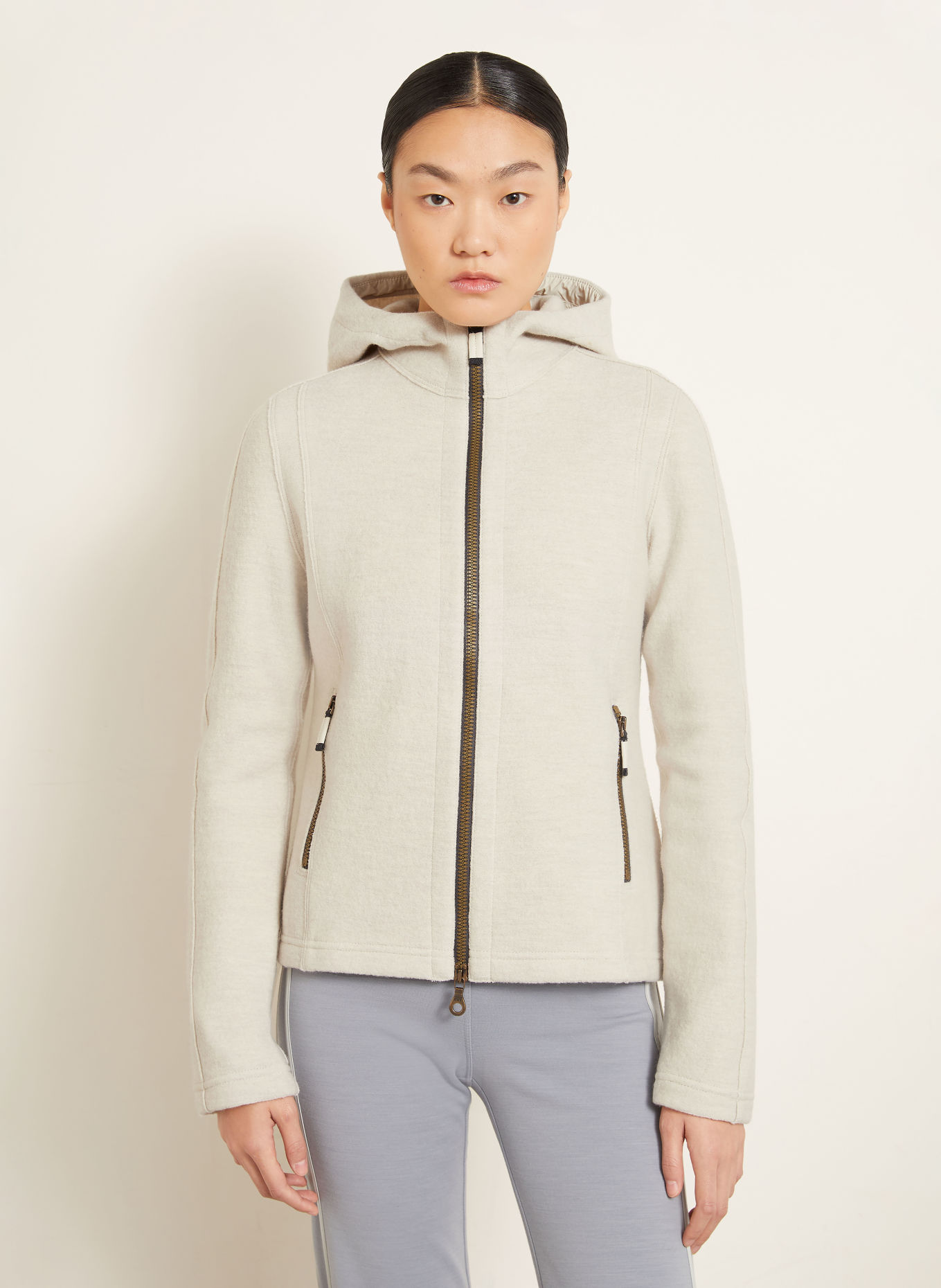 FRAUENSCHUH Cardigan RANIA i merinould: BEIGE