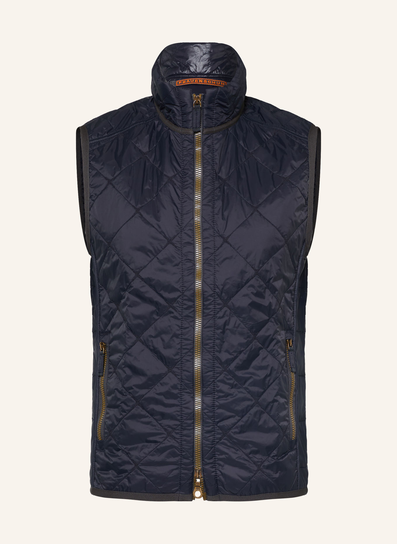 FRAUENSCHUH HENRI Quilted vest: DARK BLUE