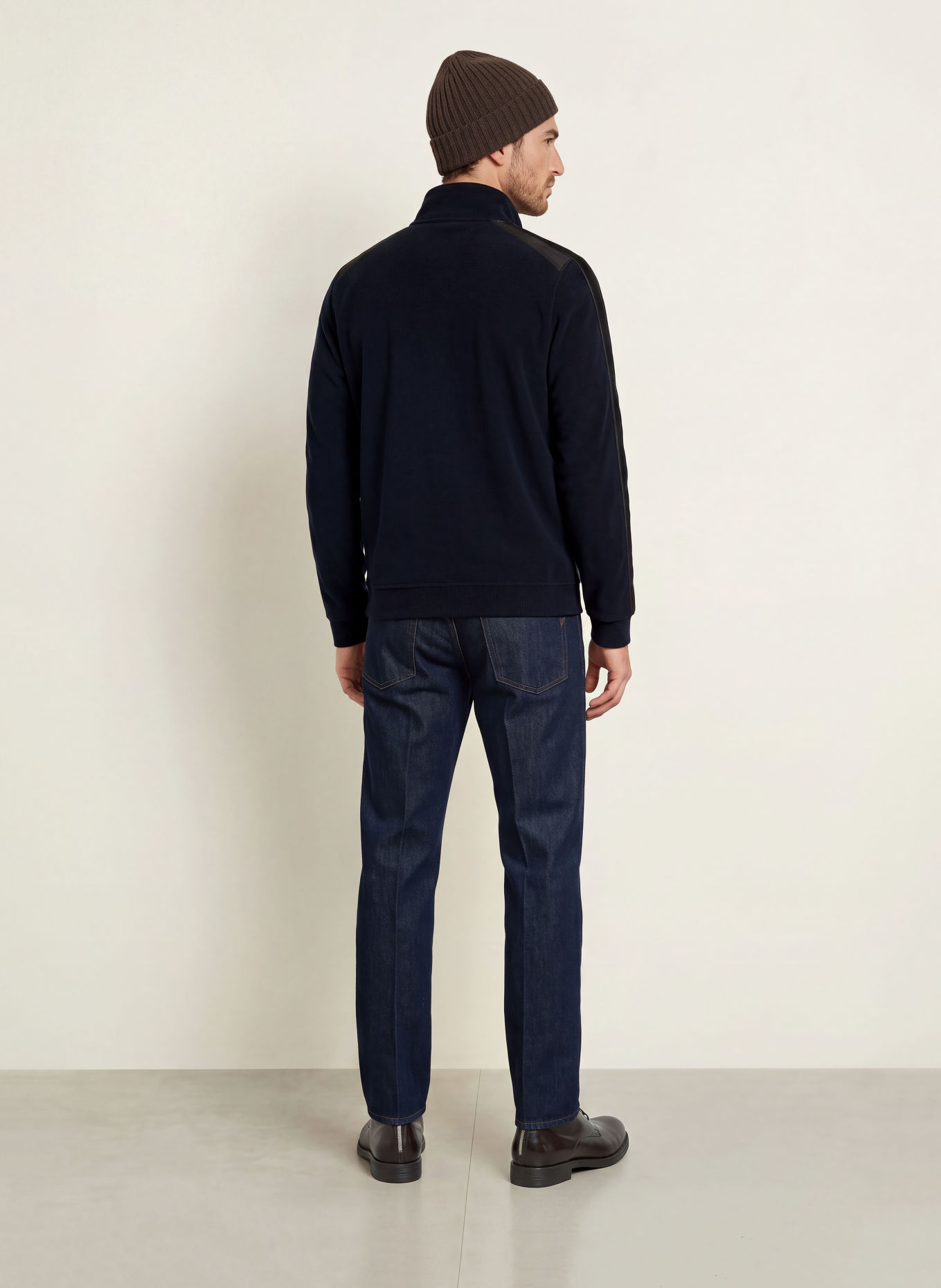 FRAUENSCHUH ANTONIO-BF Fleece jacket: DARK BLUE