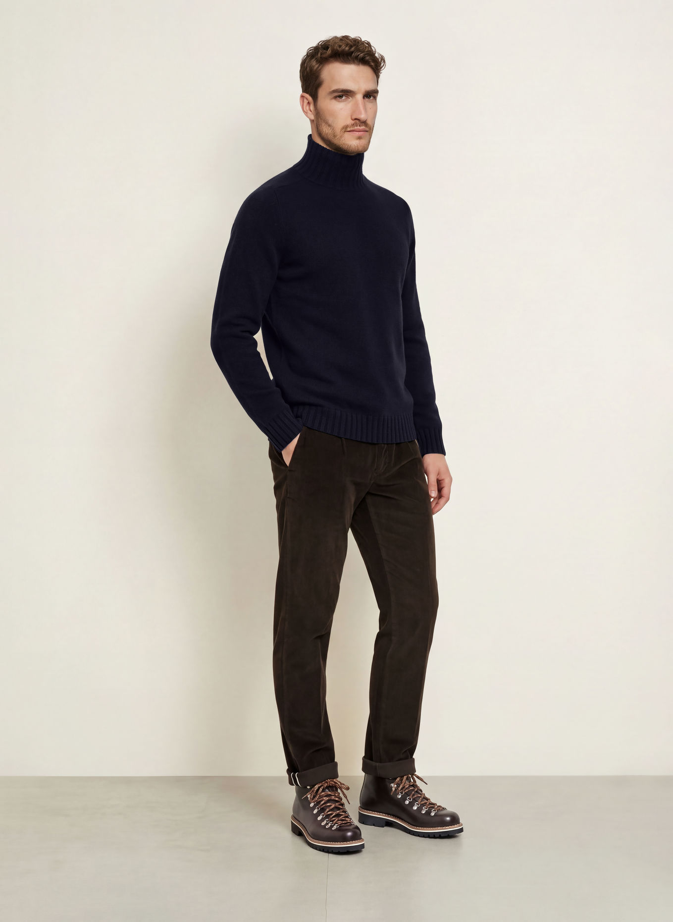 FRAUENSCHUH AIDEN Turtleneck sweater: DARK BLUE