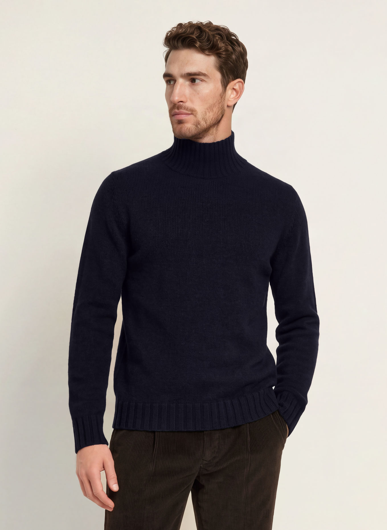 FRAUENSCHUH AIDEN Turtleneck sweater: DARK BLUE