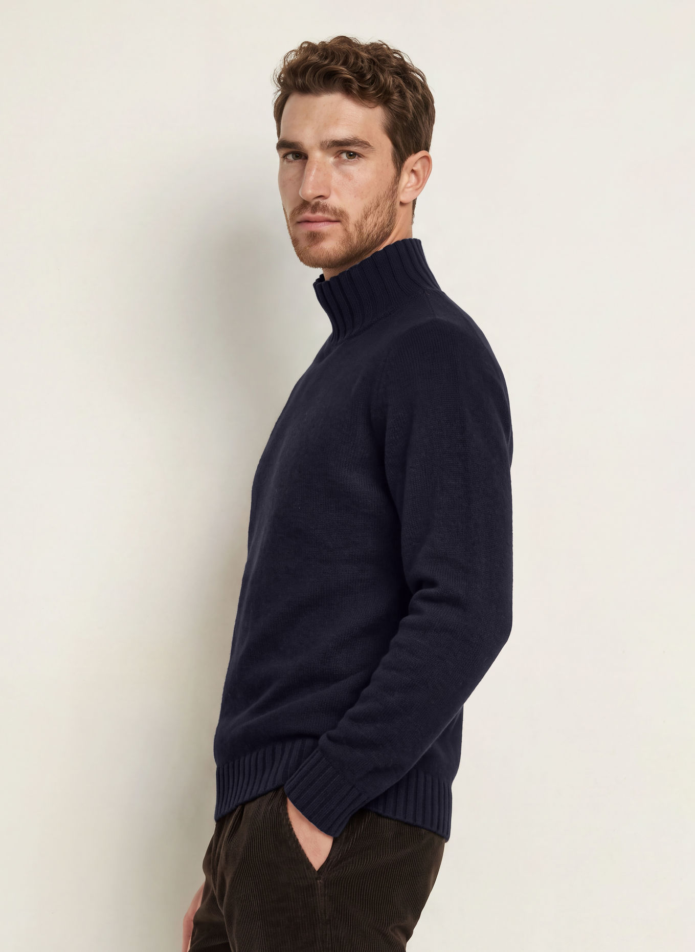 FRAUENSCHUH AIDEN Turtleneck sweater: DARK BLUE