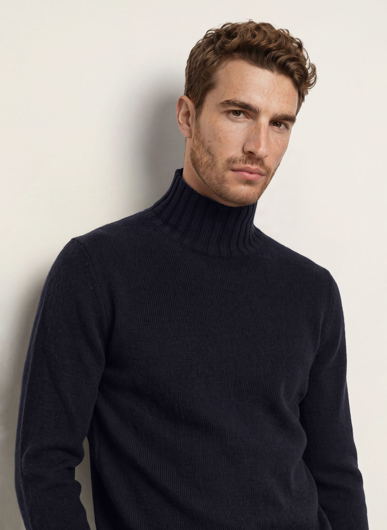 FRAUENSCHUH AIDEN Turtleneck sweater: DARK BLUE