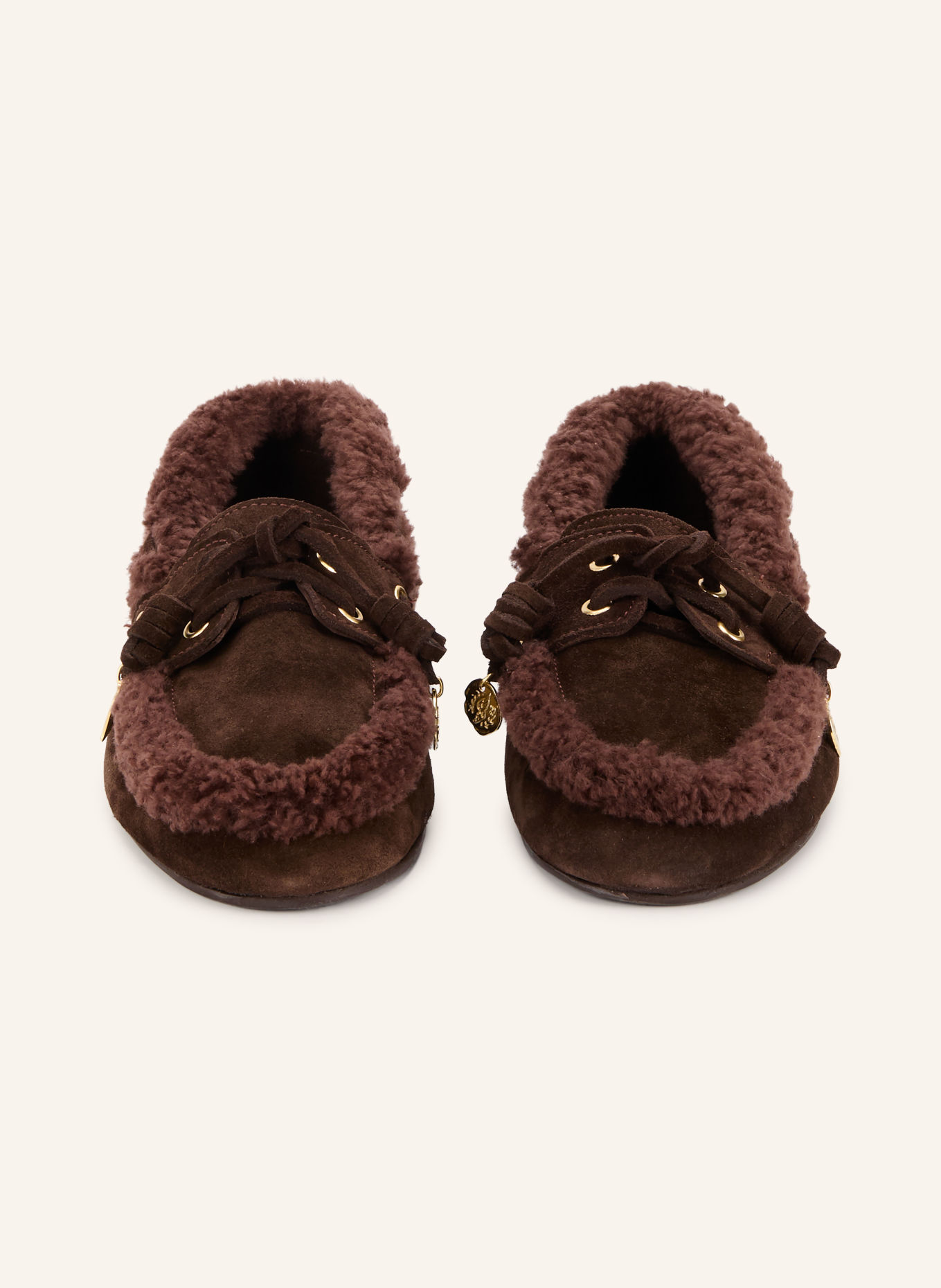 ANCIENT GREEK SANDALS PLIARIA Slip-ons: DARK BROWN