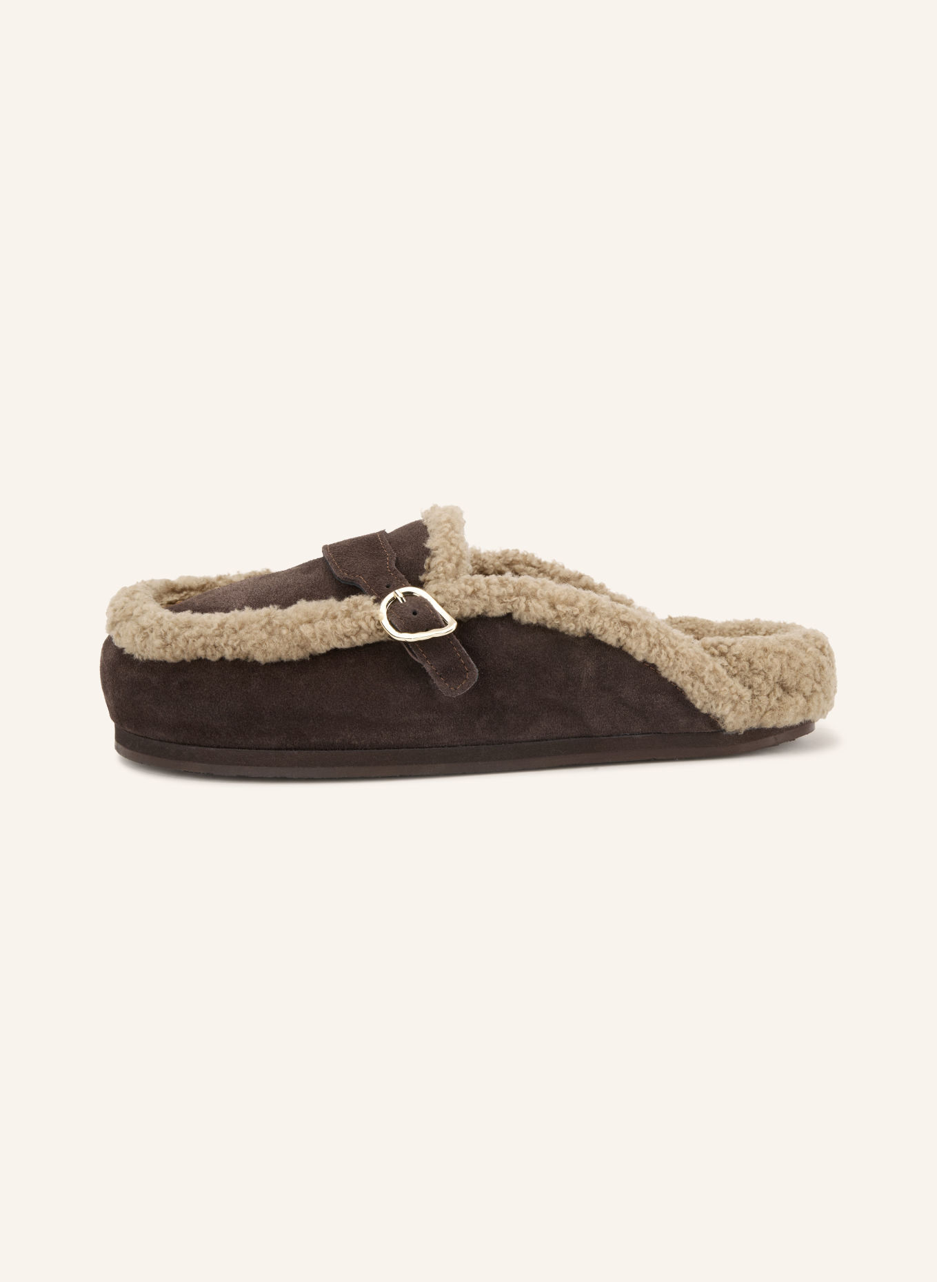ANCIENT GREEK SANDALS Mules LILEA: DUNKELBRAUN / HELLBRAUN