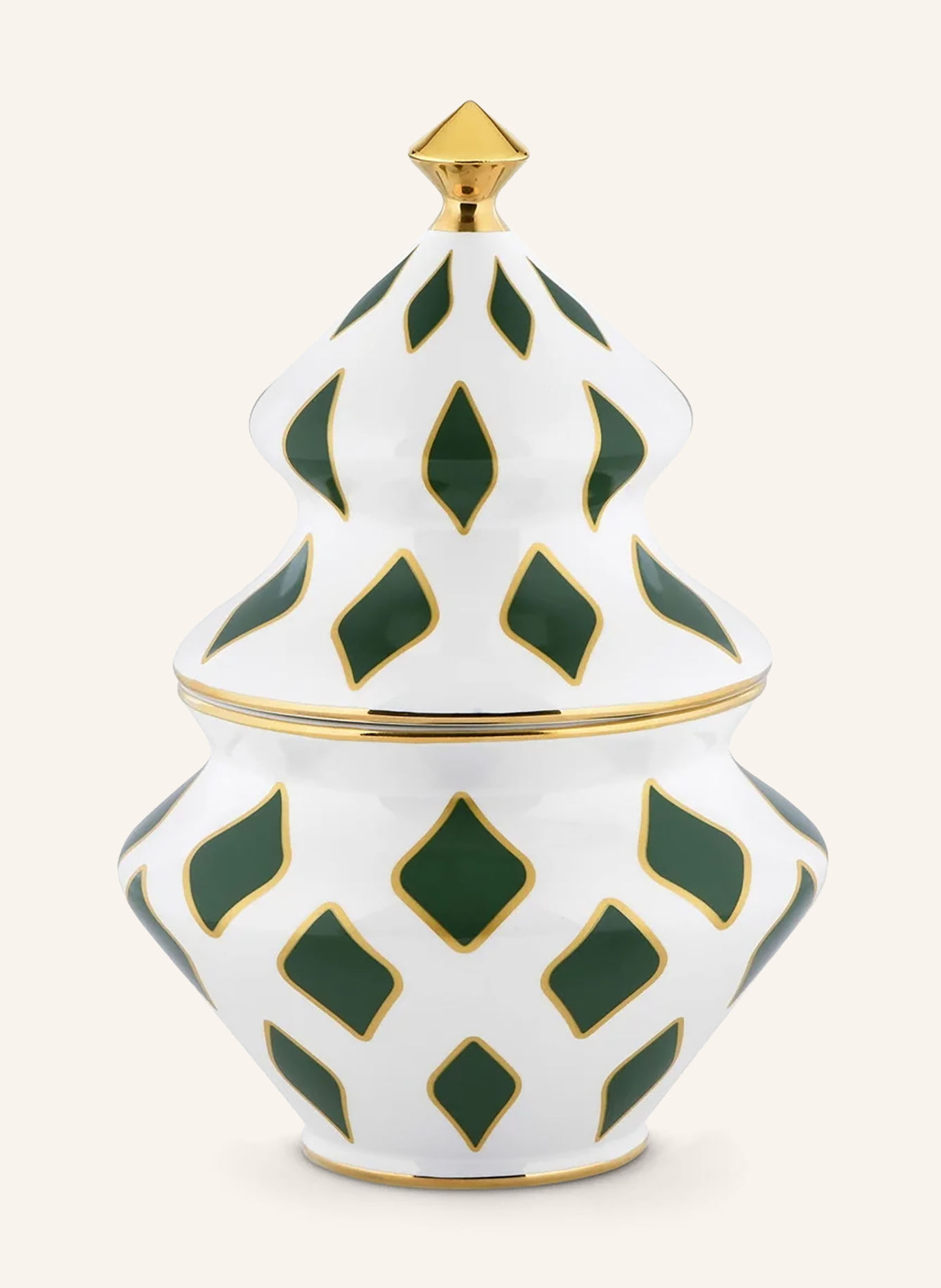 ALESSI Boîte de conservation DELIGHT: GROEN / OR / BLANC
