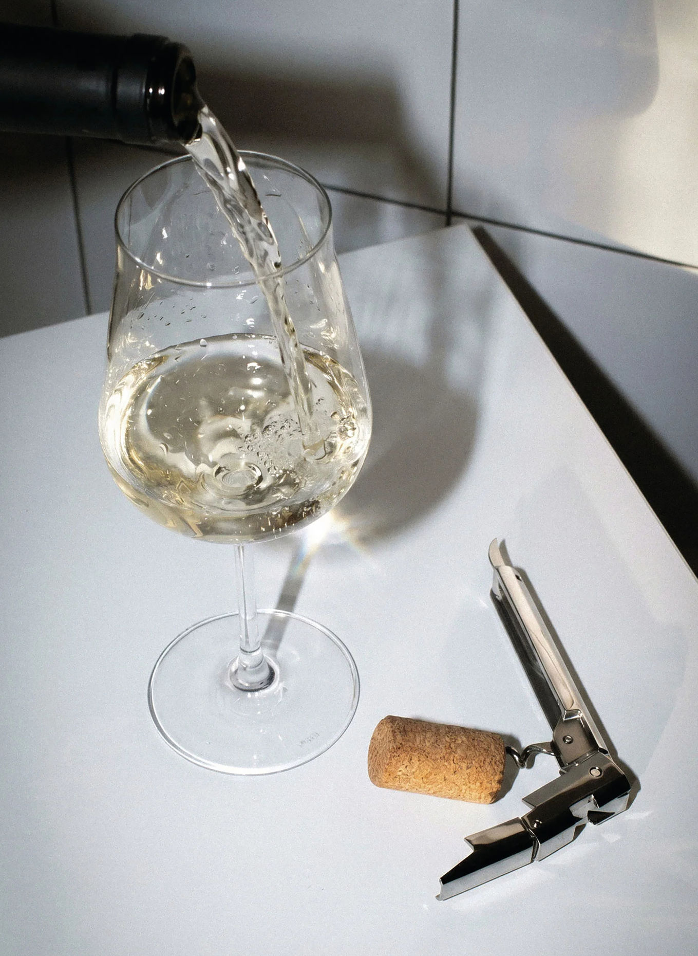 ALESSI EUGENIA Sommelier Corkscrew: SILVER