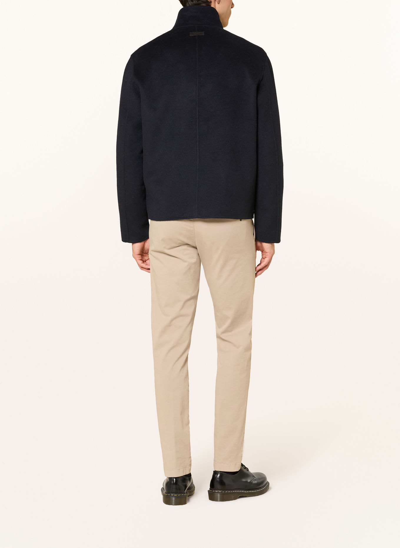 Marc O'Polo Surveste réversible: BLEU FONCÉ / GRIS