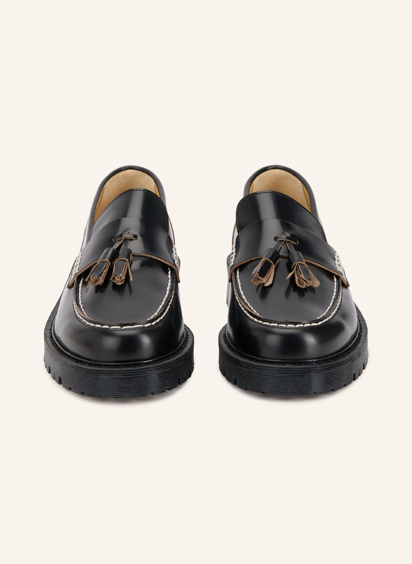 GARMENT PROJECT Loafer PETE: SCHWARZ