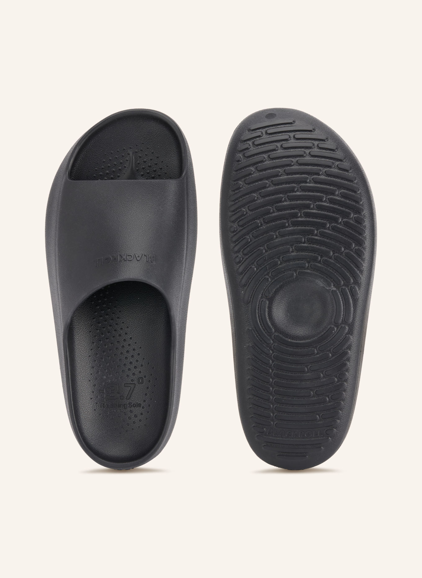 BLACKROLL RECOVERY SLOPES CORE Snowshoes: BLACK
