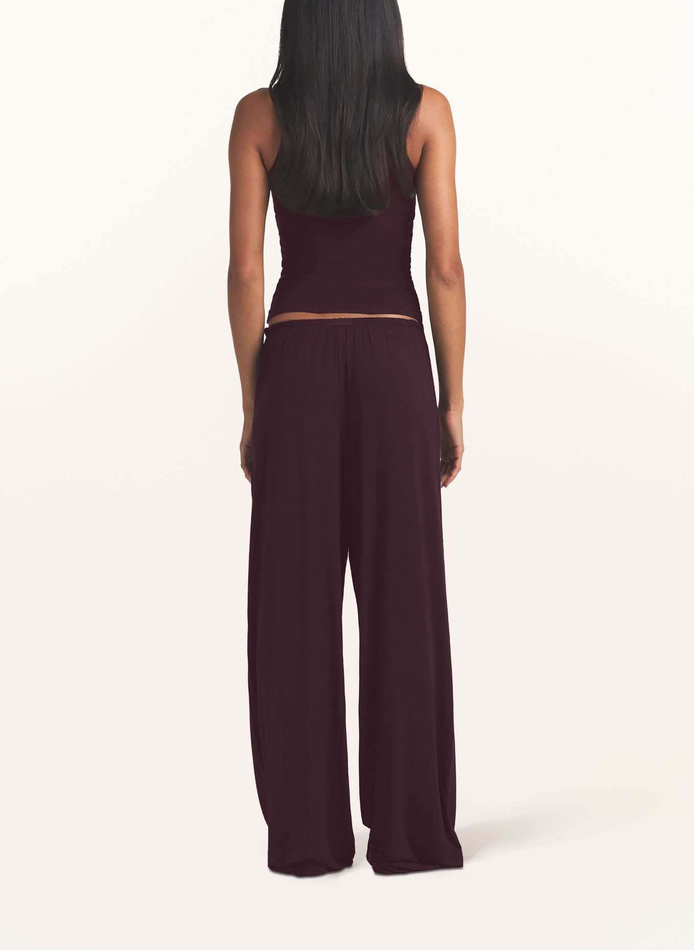 SKIMS CLOUD SLEEP Pajama bottoms: CURRANT