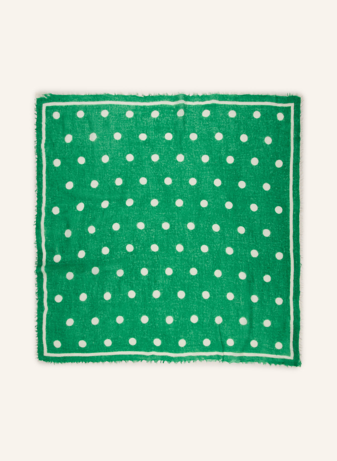 Mouleta Cashmere-Tuch: GRÜN / HELLGRÜN