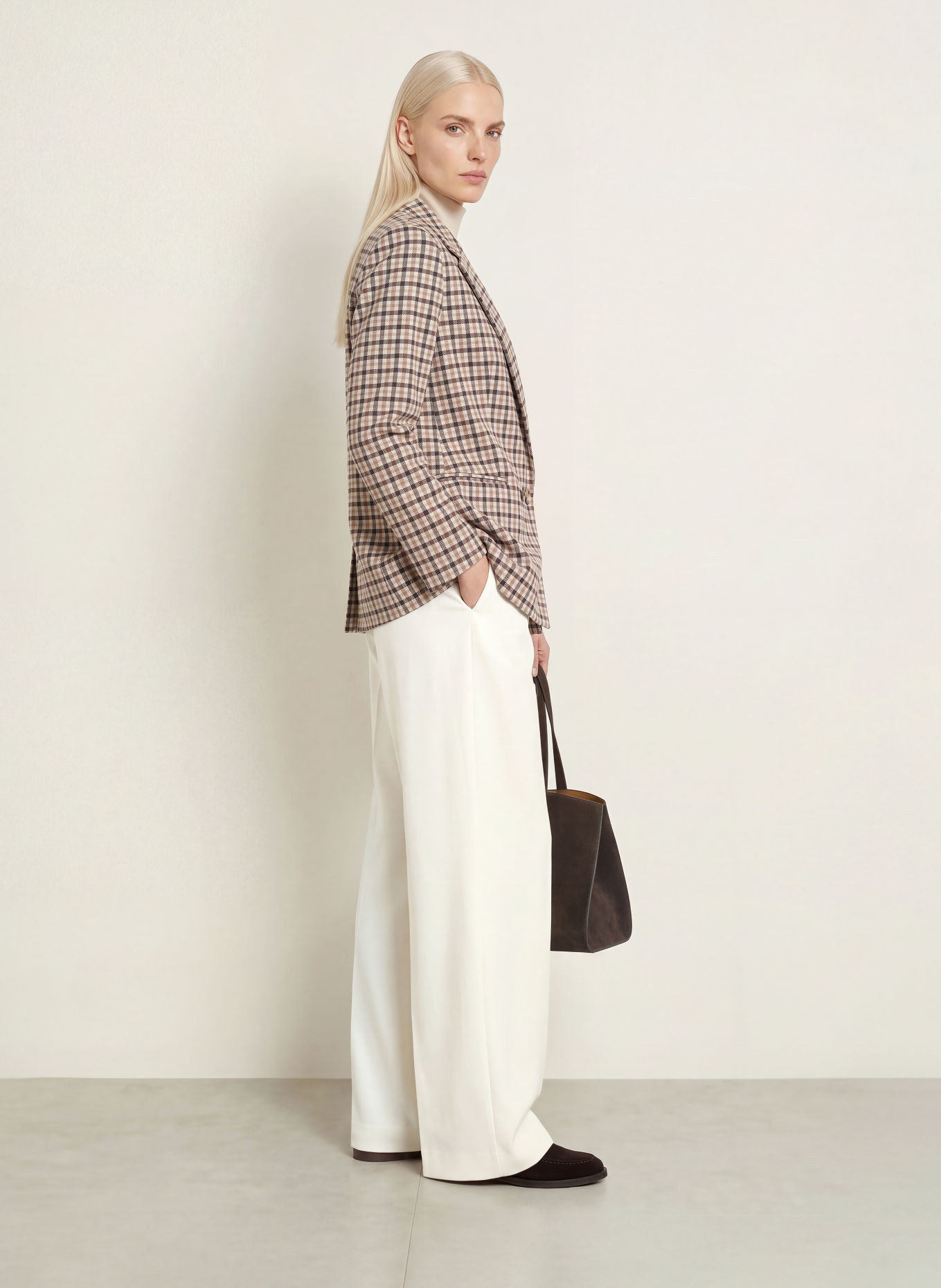 s.Oliver Blazer: BEIGE / DUNKELBRAUN