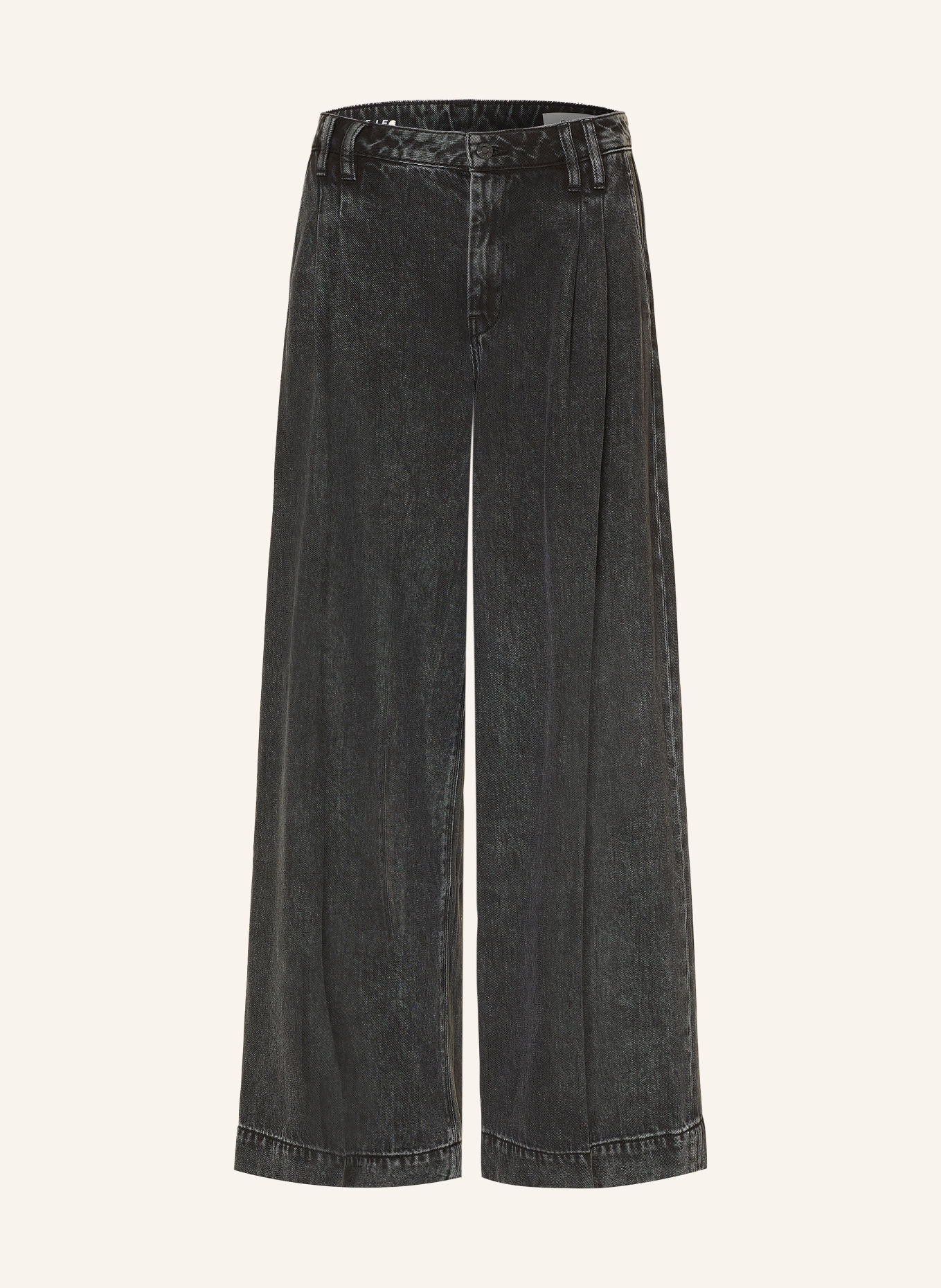 s.Oliver Wide Leg Jeans: 97Y6 GREY/BLACK