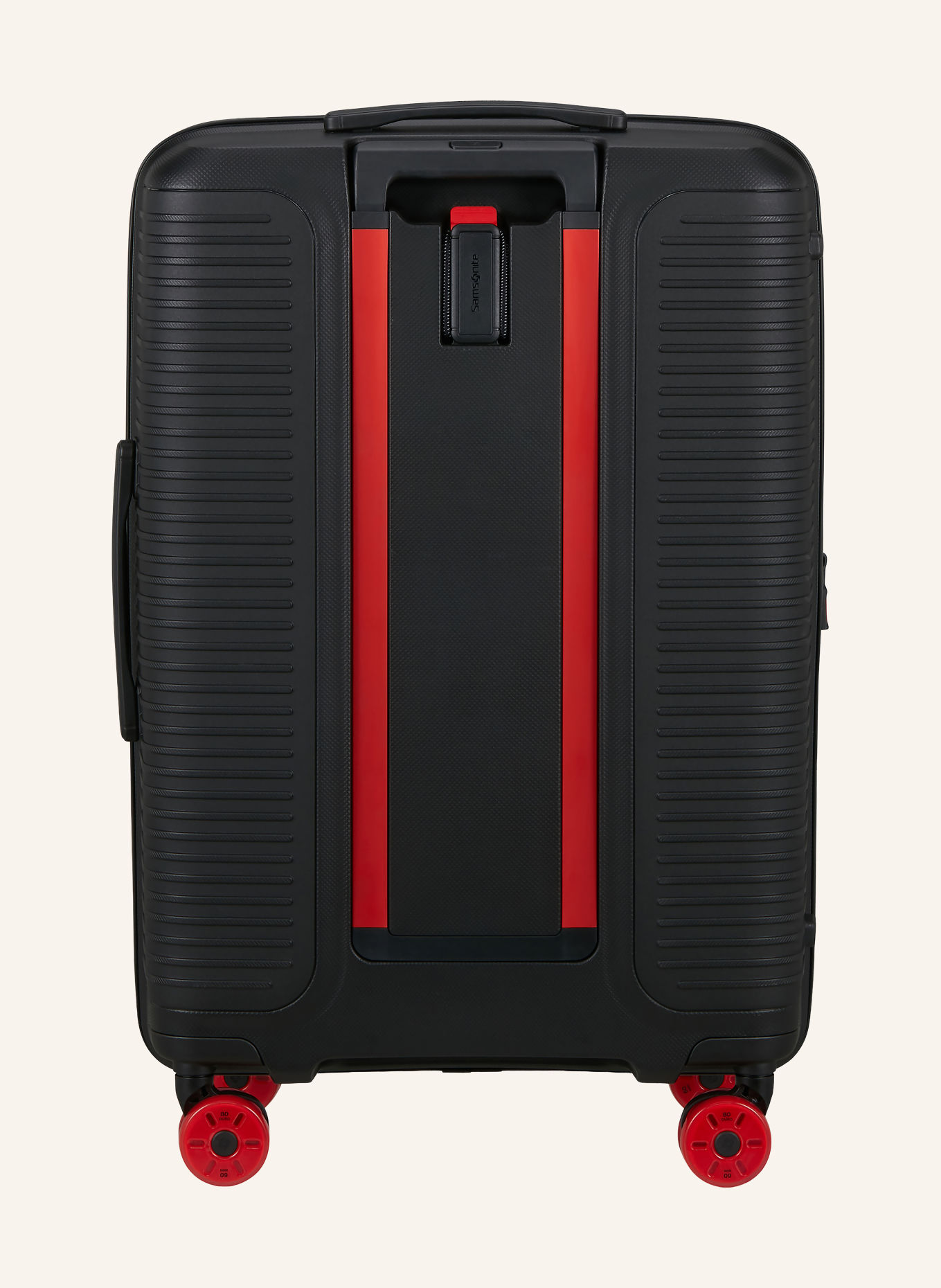 Samsonite Valise à roulettes SPINNER PRODIVER: NOIR / ROUGE