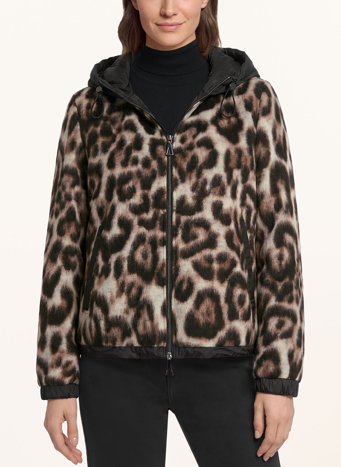 GIL BRET Jacket: BEIGE / CAMEL / DARK GRAY