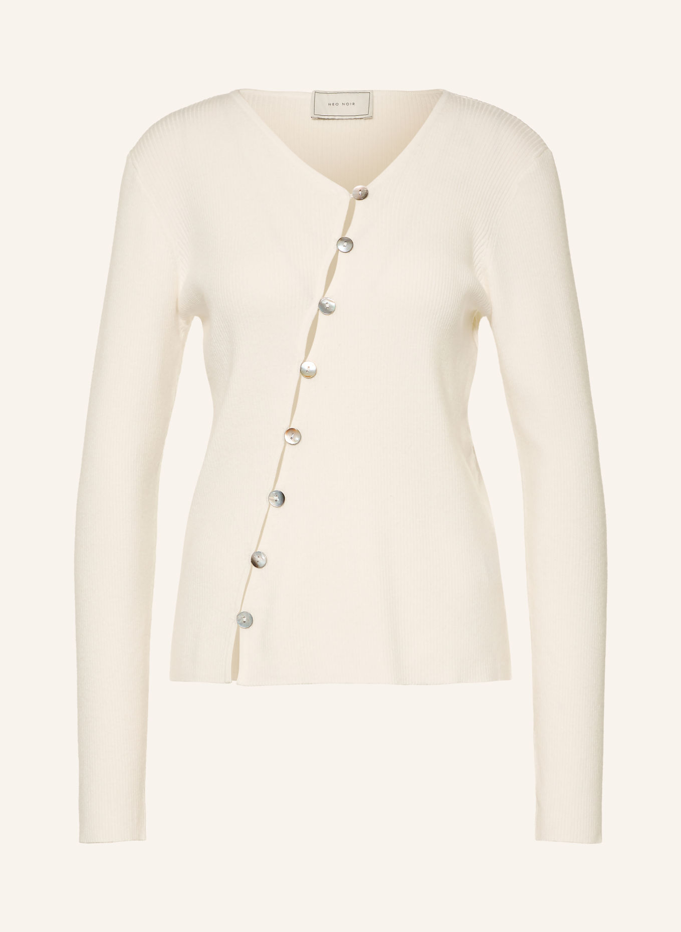 NEO NOIR MILLERA Cardigan: CREAM