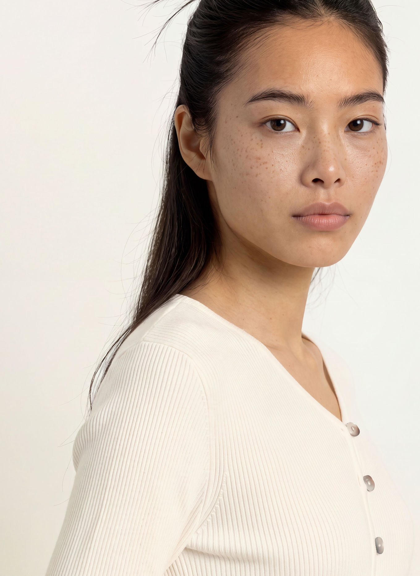 NEO NOIR MILLERA Cardigan: CREAM