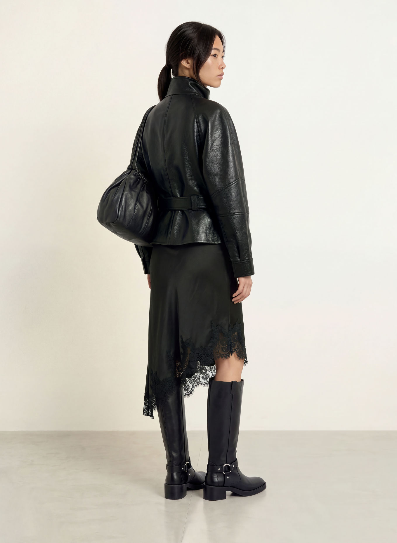 NEO NOIR Blouson JACLYN in Lederoptik: SCHWARZ