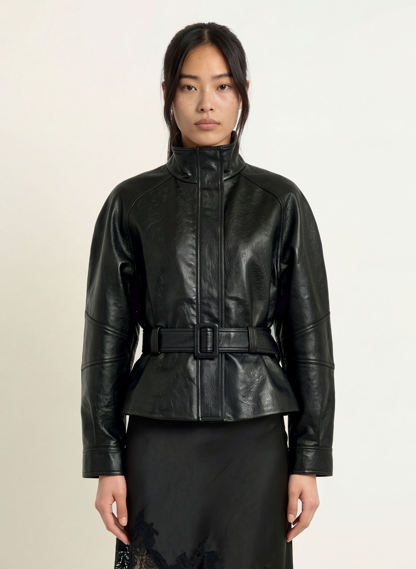 NEO NOIR Blouson JACLYN in Lederoptik: SCHWARZ