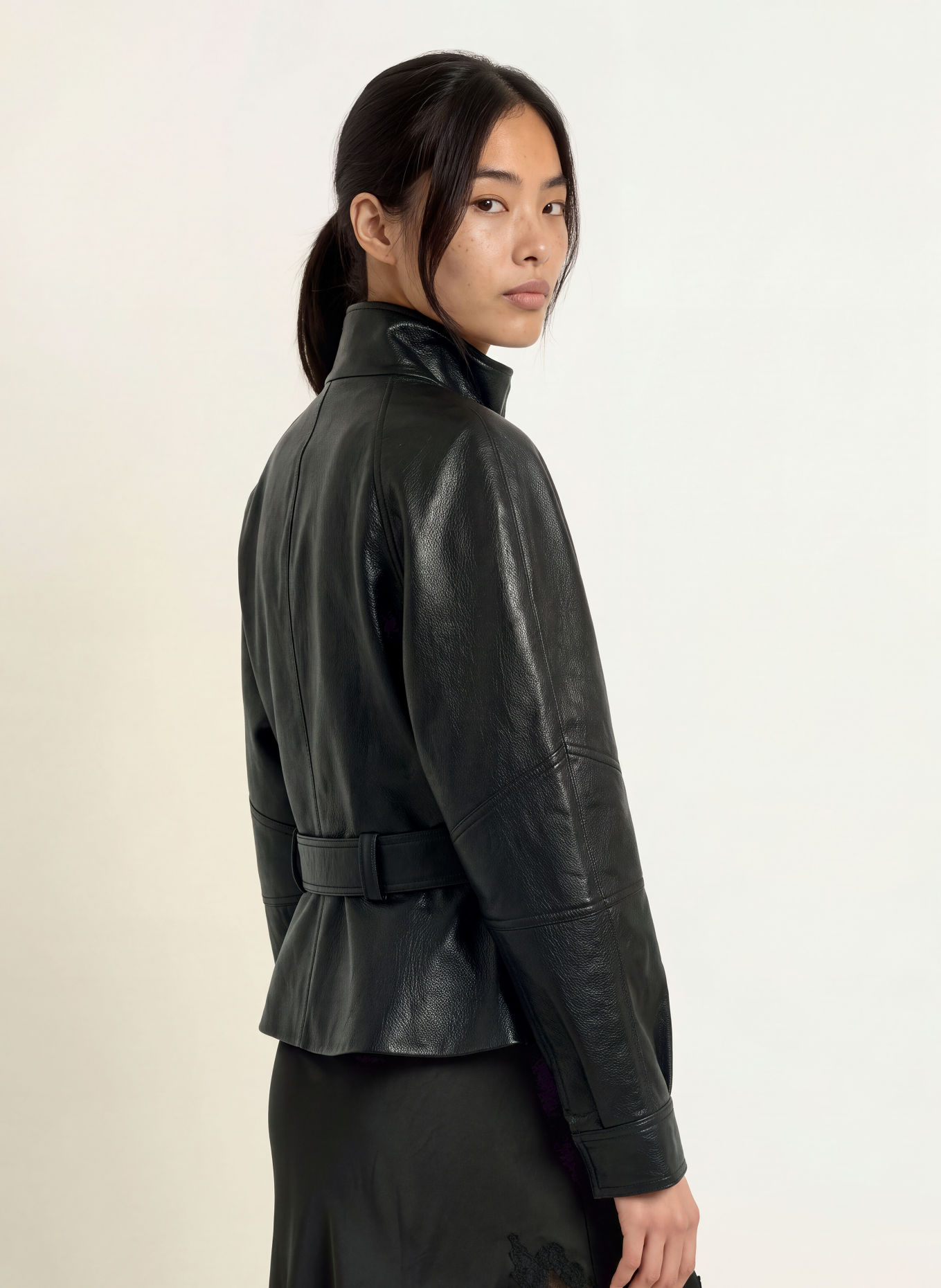 NEO NOIR Blouson JACLYN in Lederoptik: SCHWARZ