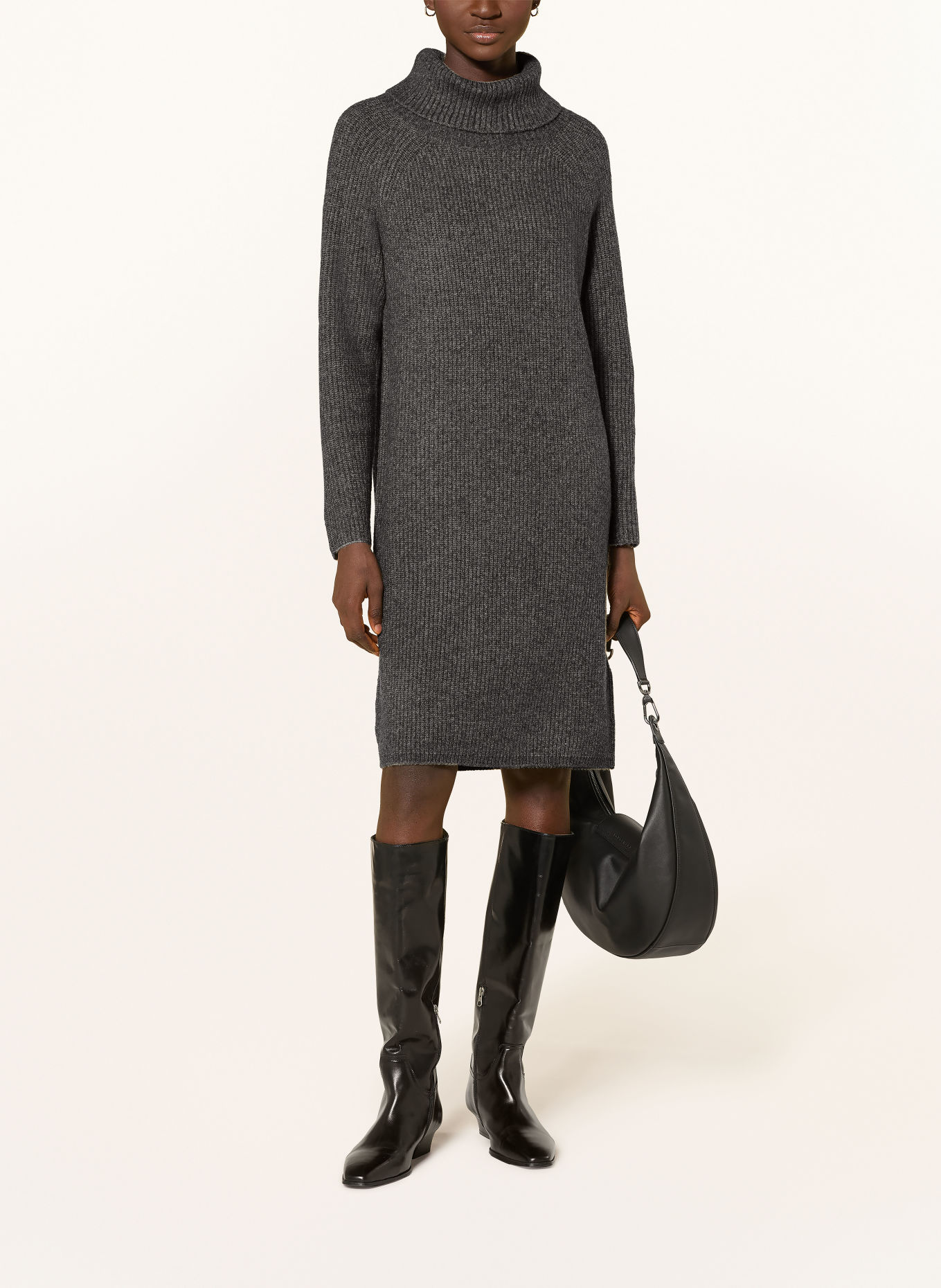 CARTOON Knit dress: GRAY