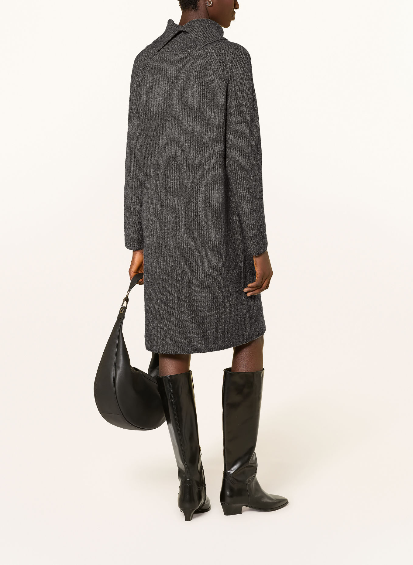 CARTOON Knit dress: GRAY