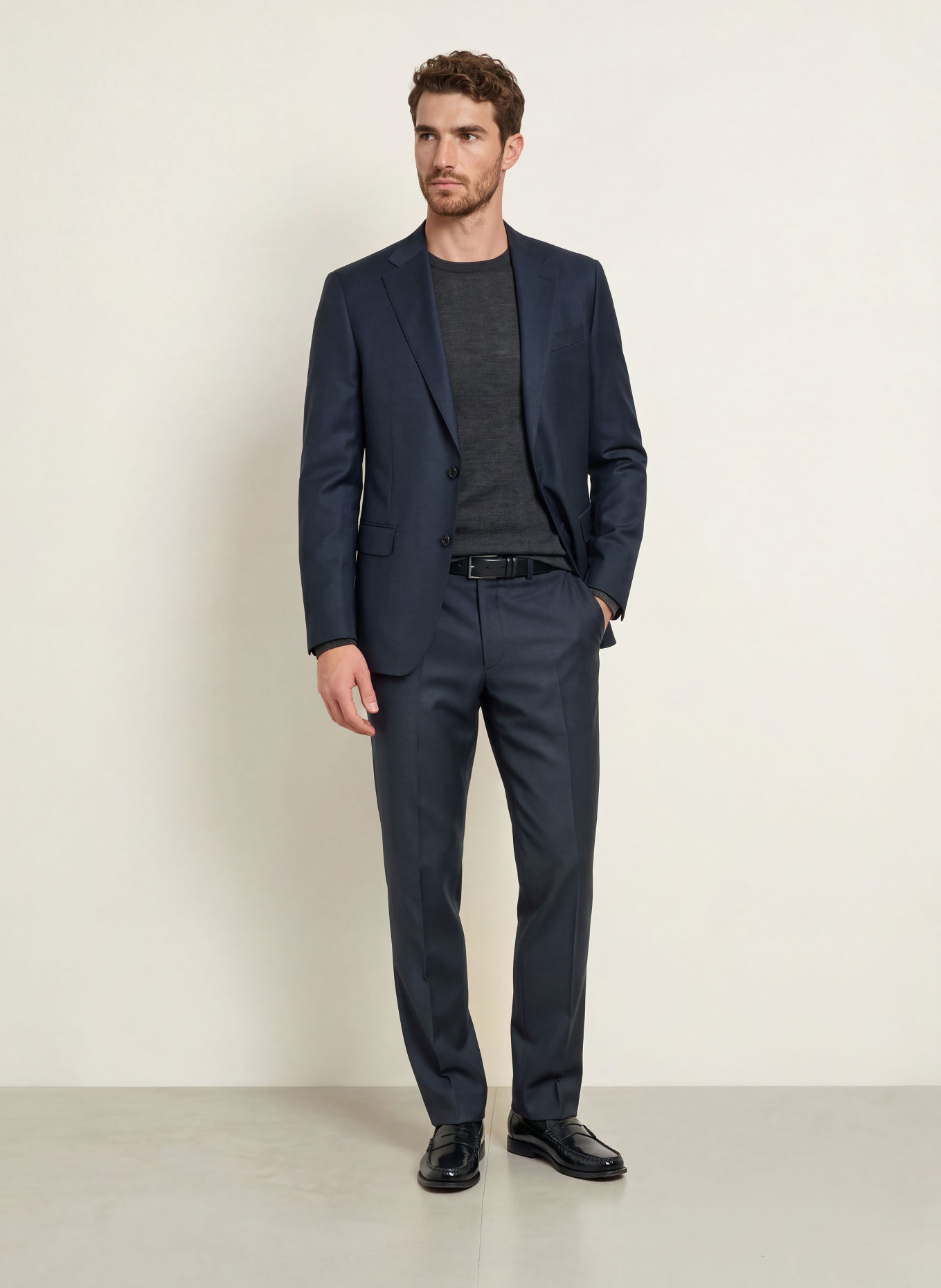 DIGEL DARIO Modern Fit Suit Jacket: 21 BLAU
