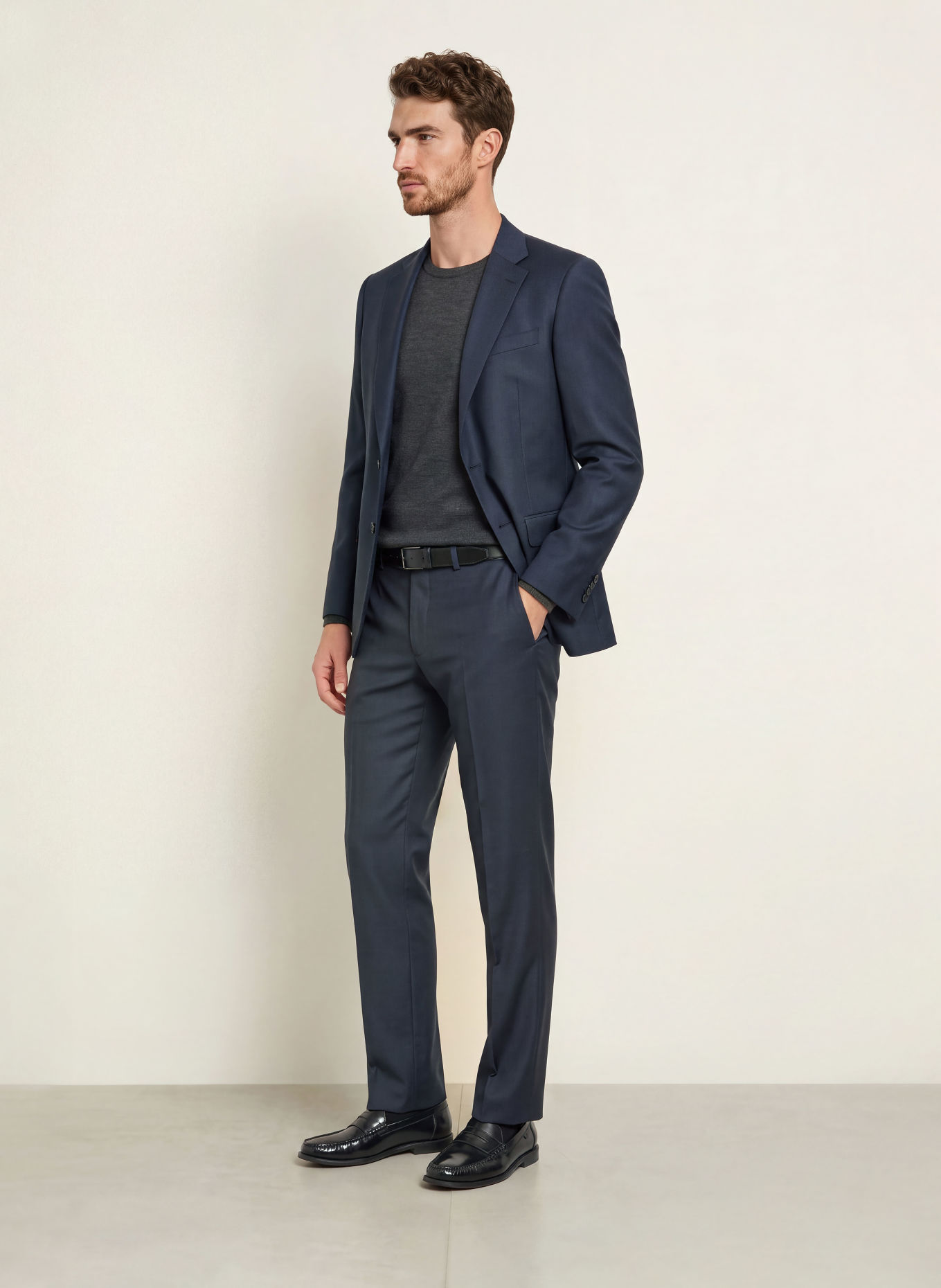 DIGEL DARIO Modern Fit Suit Jacket: 21 BLAU