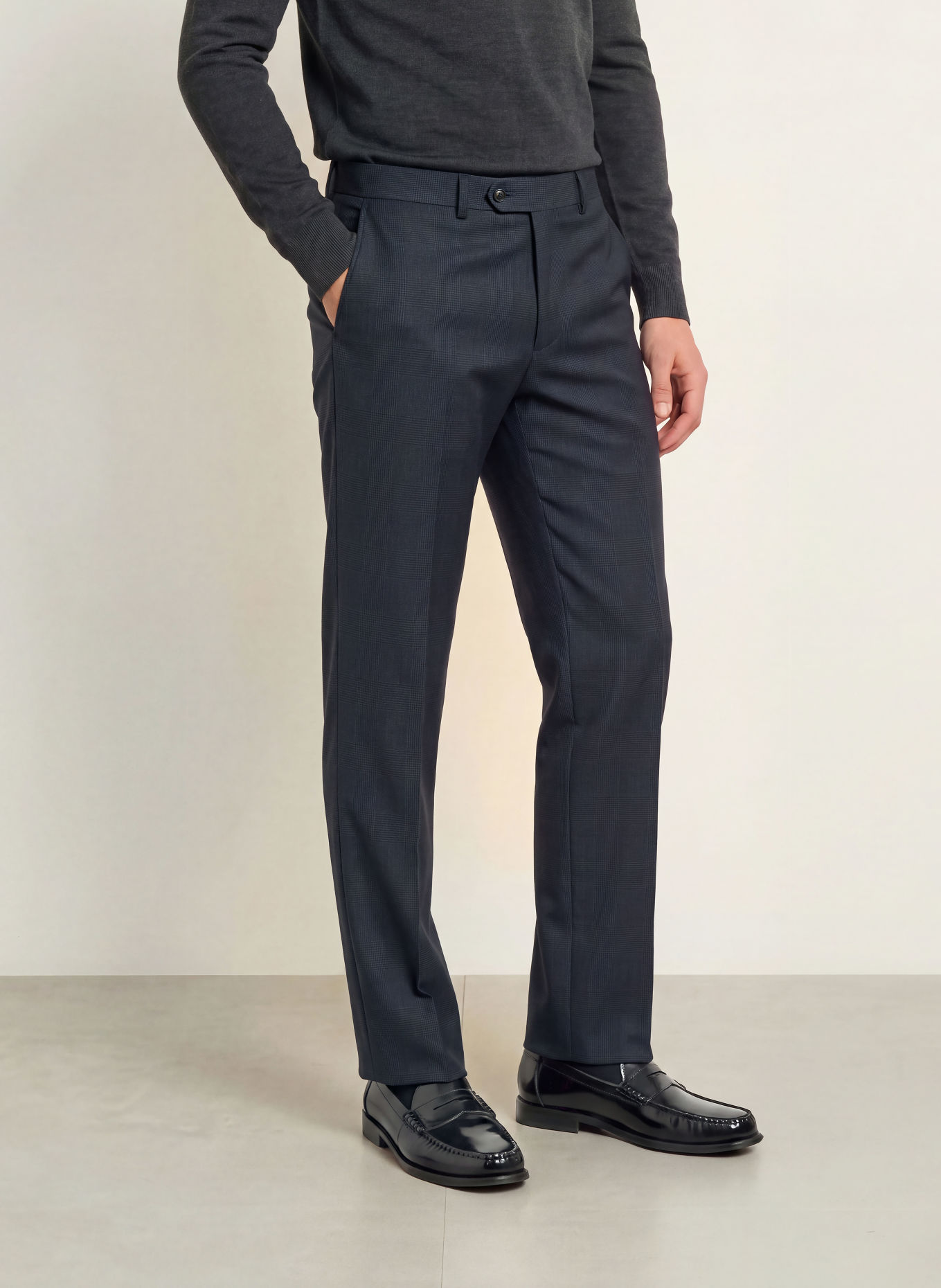 DIGEL PAOLO Modern Fit Suit Trousers: 21 BLAU