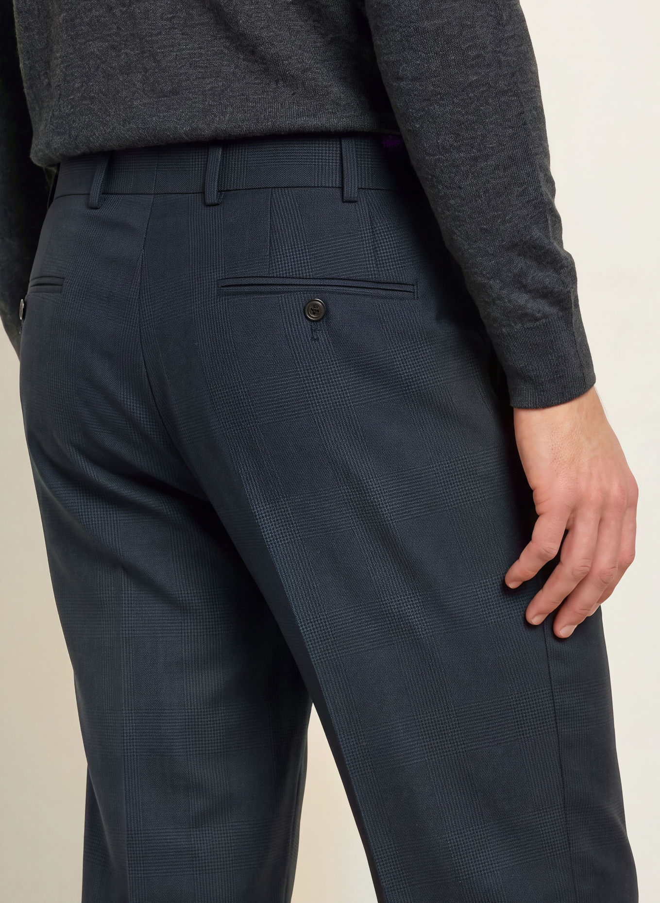 DIGEL PAOLO Modern Fit Suit Trousers: 21 BLAU