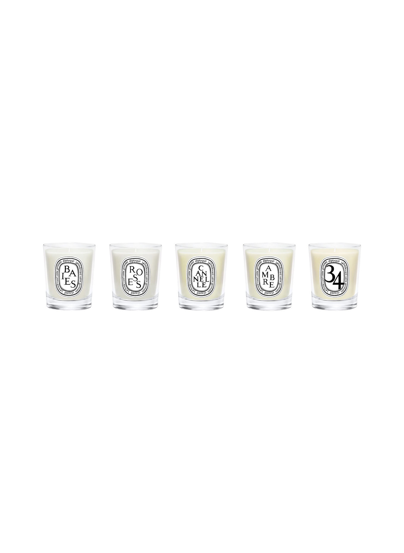 diptyque SET 5 MINIKERZEN FESTTAGSEDITION
