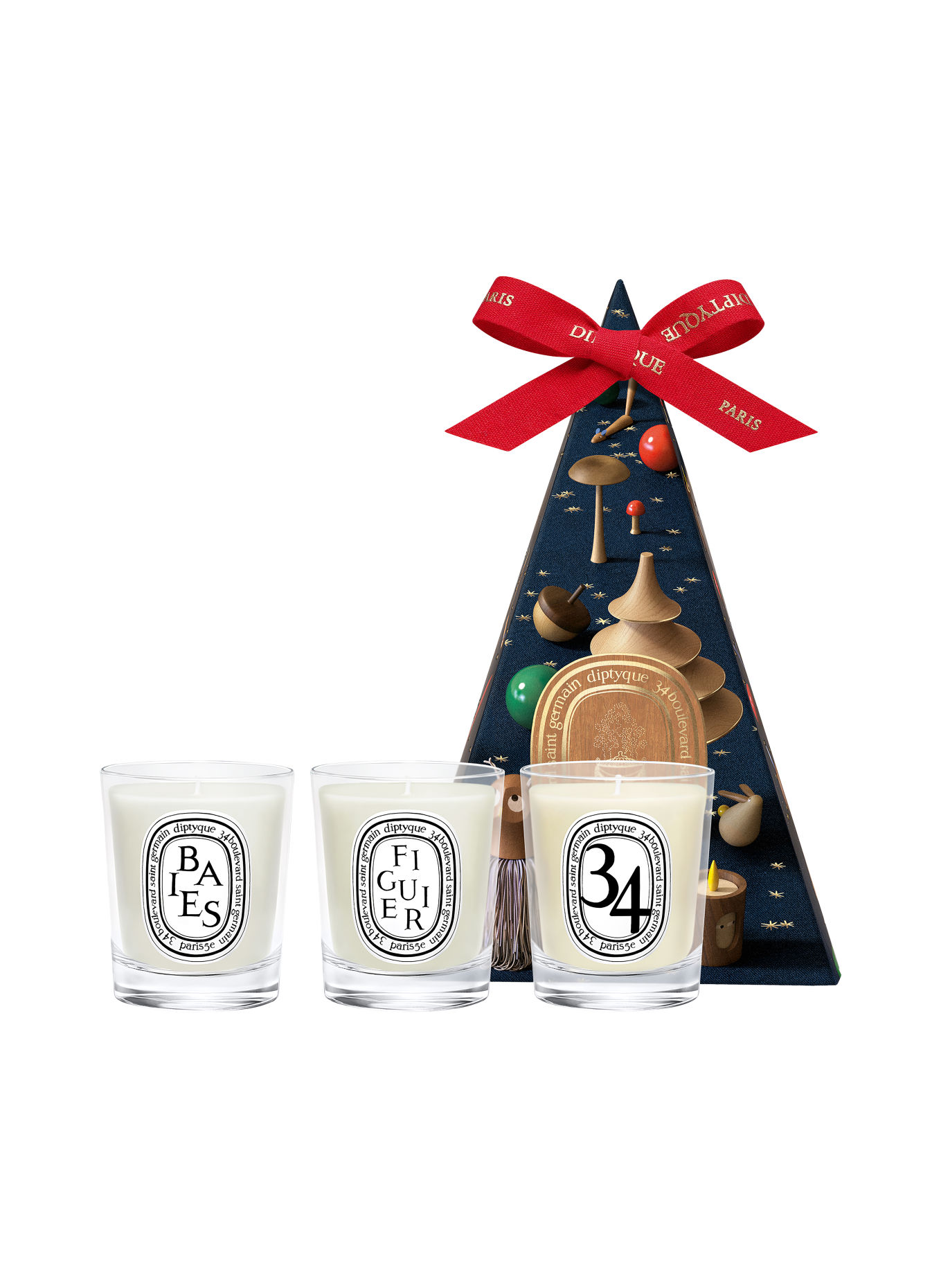 diptyque SET 3 MINIKERZEN FESTTAGSEDITION