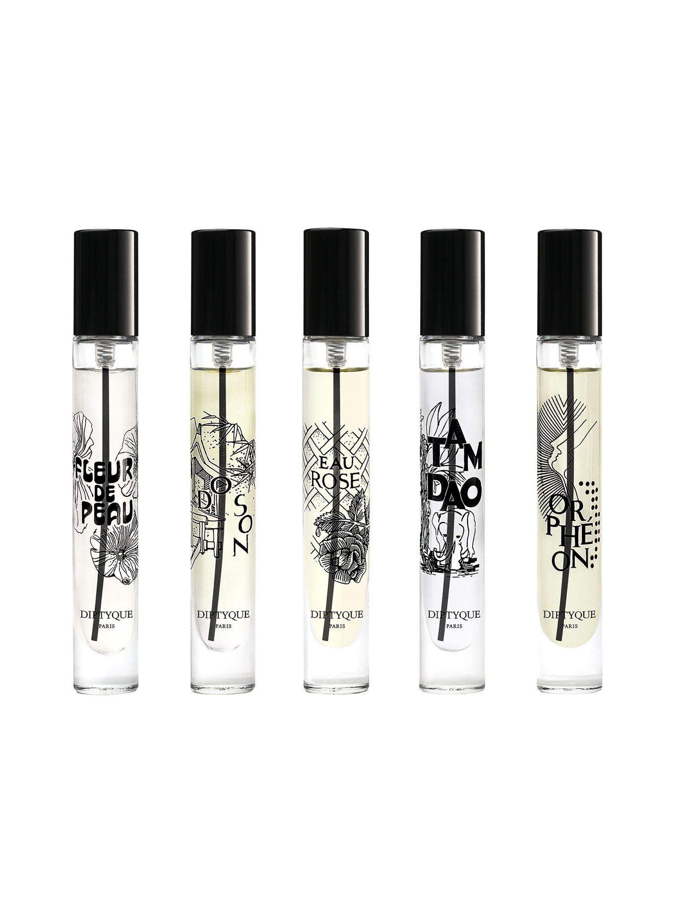 diptyque SET 5 EAUX DE PARFUM