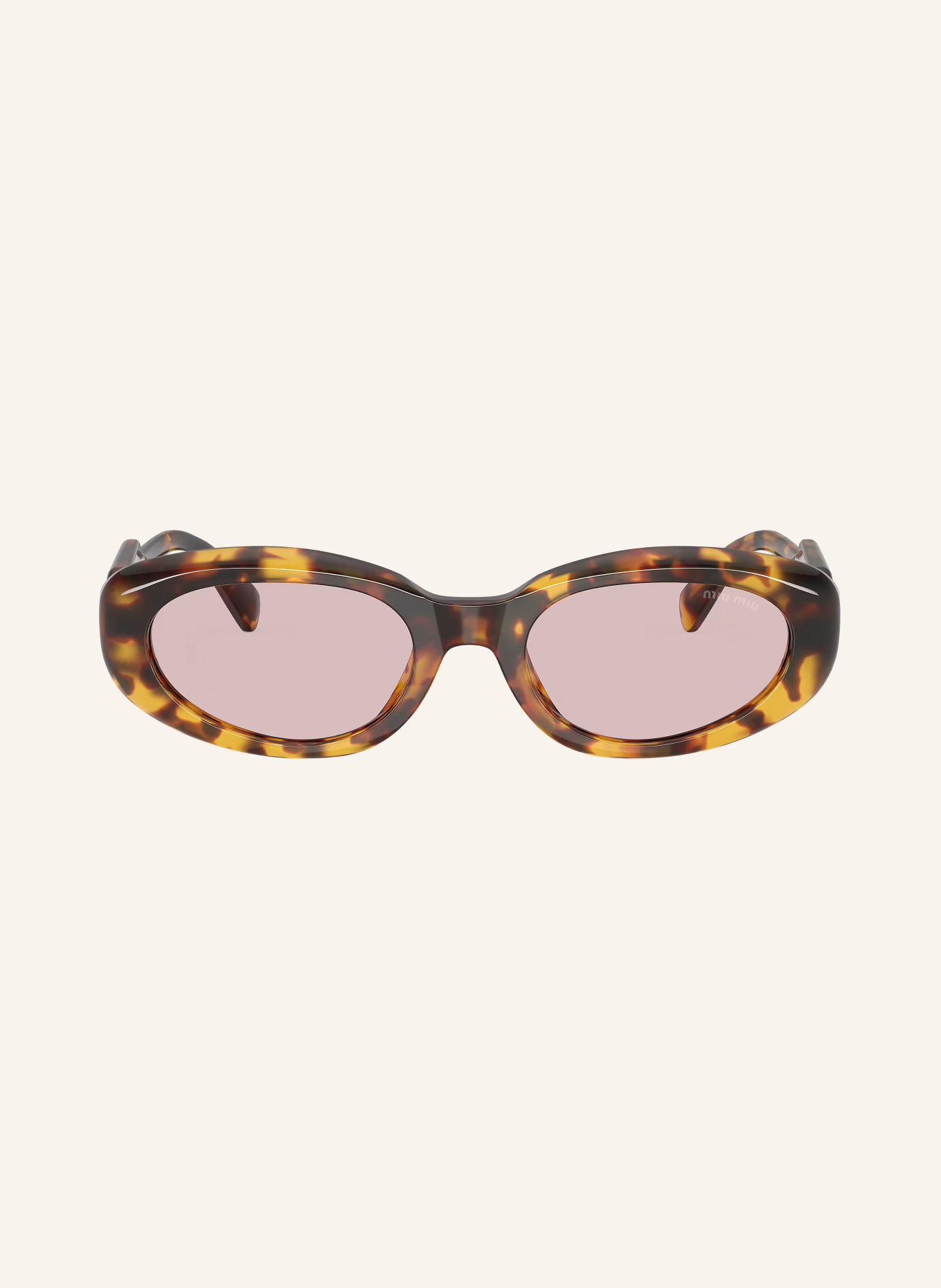 MIU MIU Zonnebril MU C01S: HAVANA/ ROZE