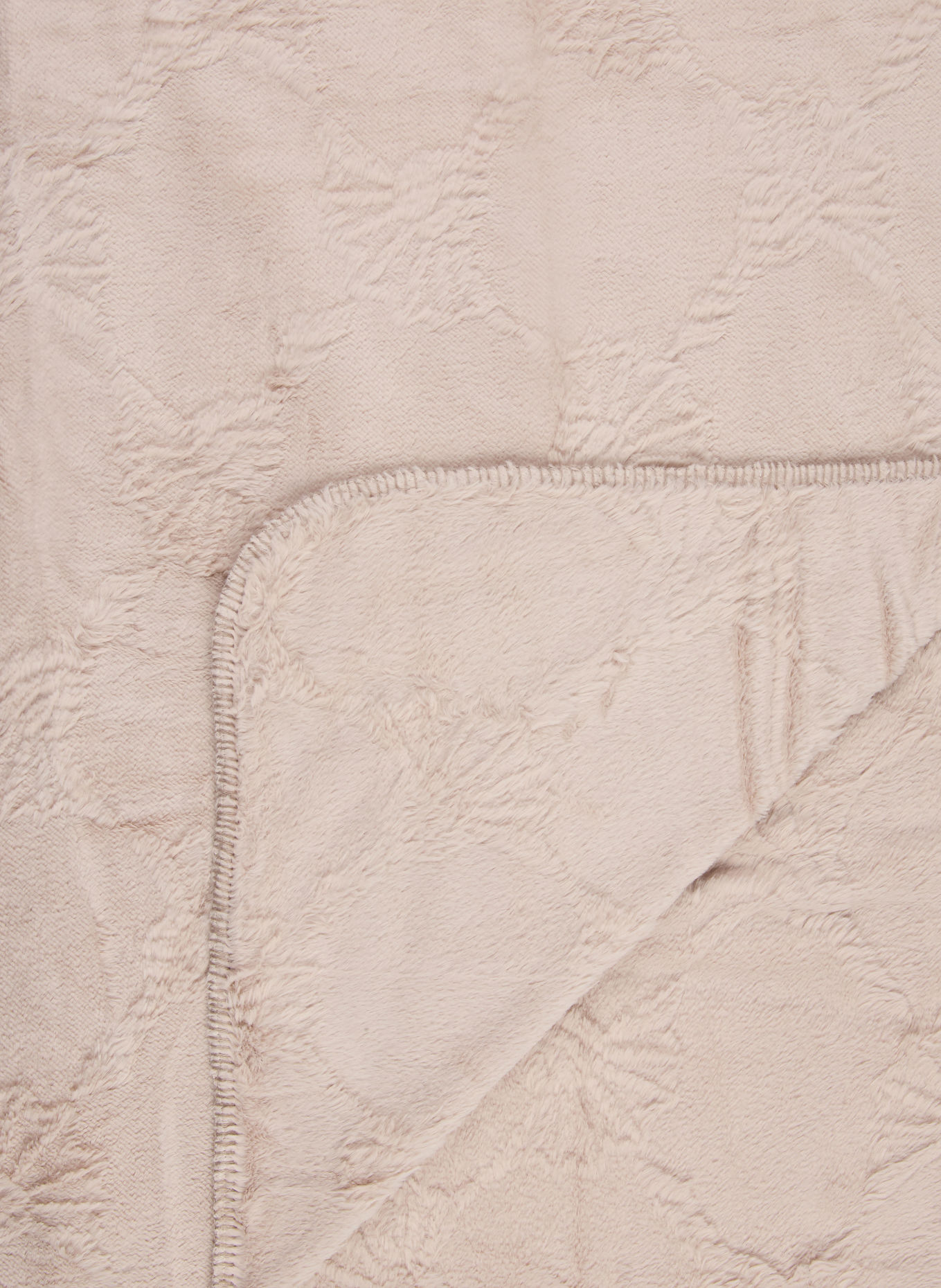 JOOP! Plaid en fausse fourrure J!SUBLIME: TAUPE