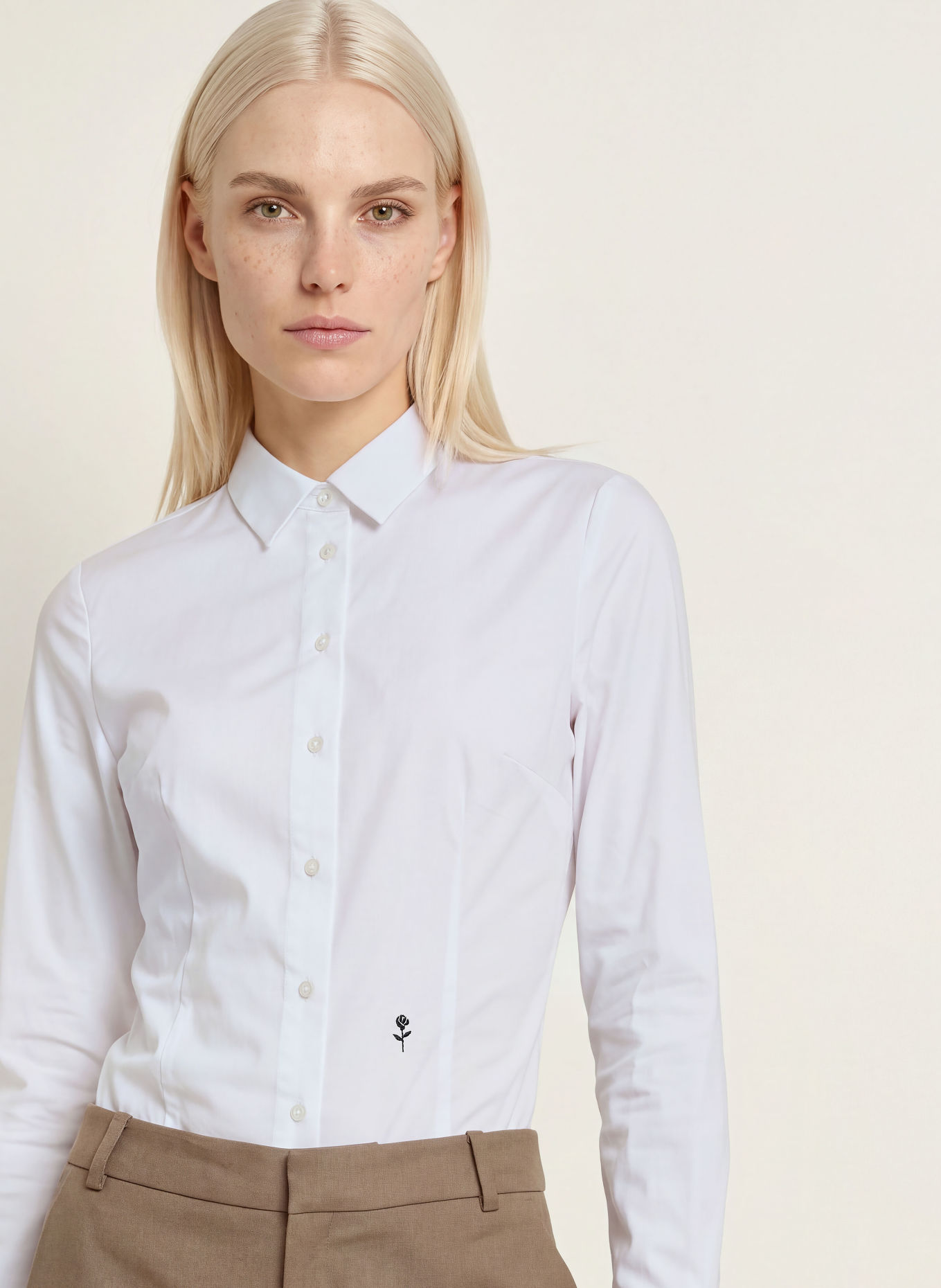 seidensticker Blouse bodysuit: WHITE