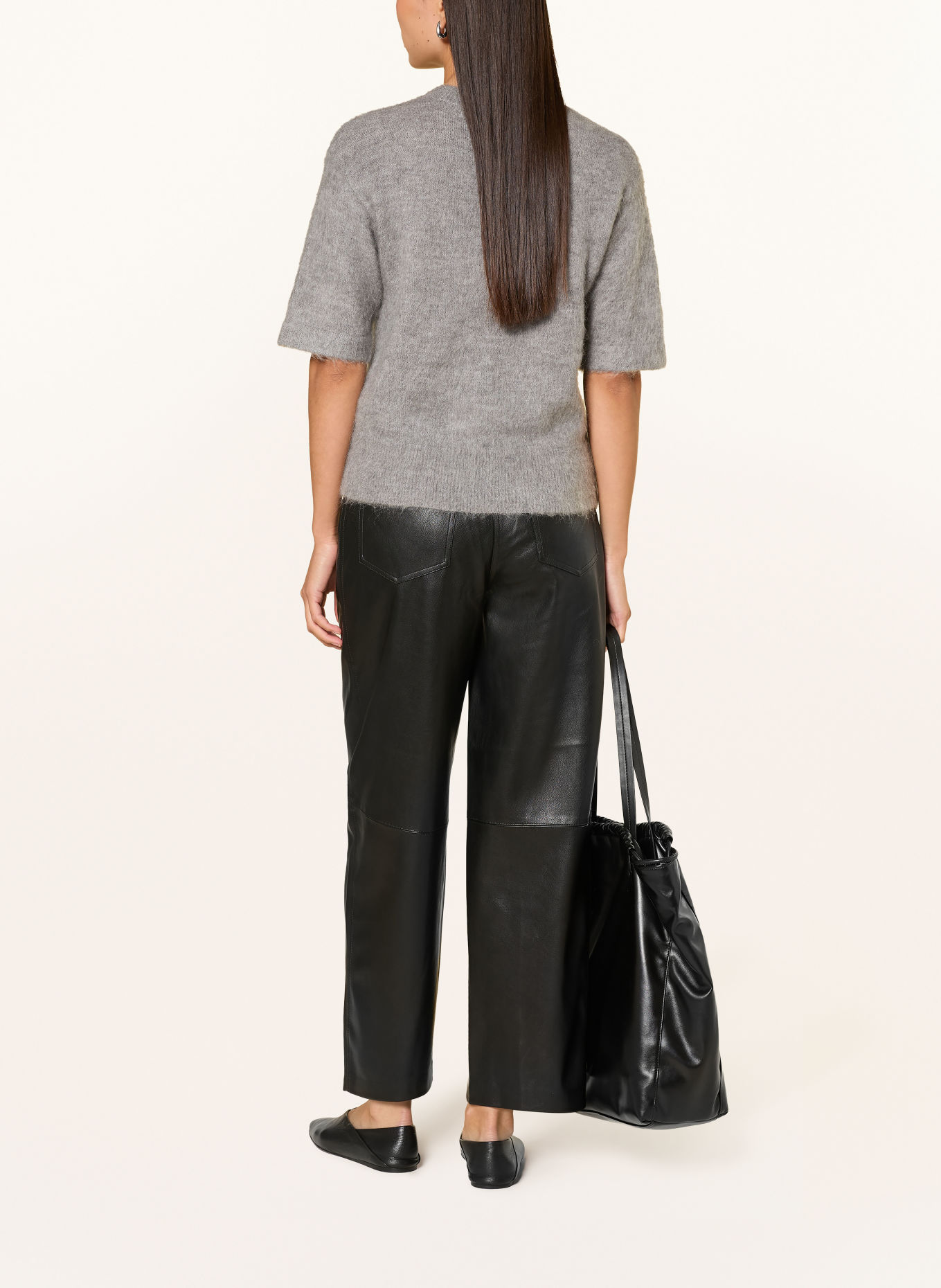 OPUS PAMMI Knit shirt: GRAY