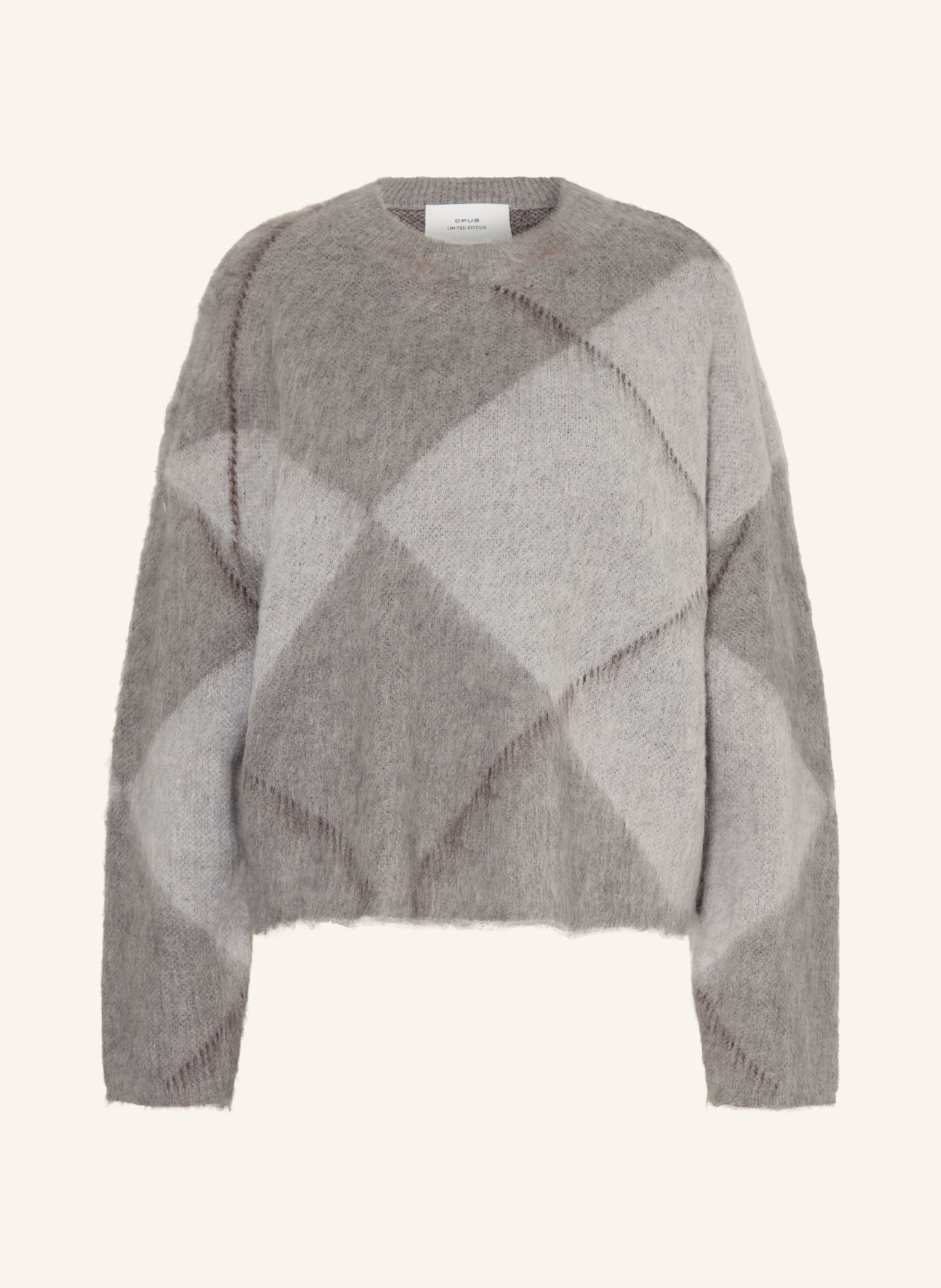 OPUS PARGYLE Sweater: GRAY
