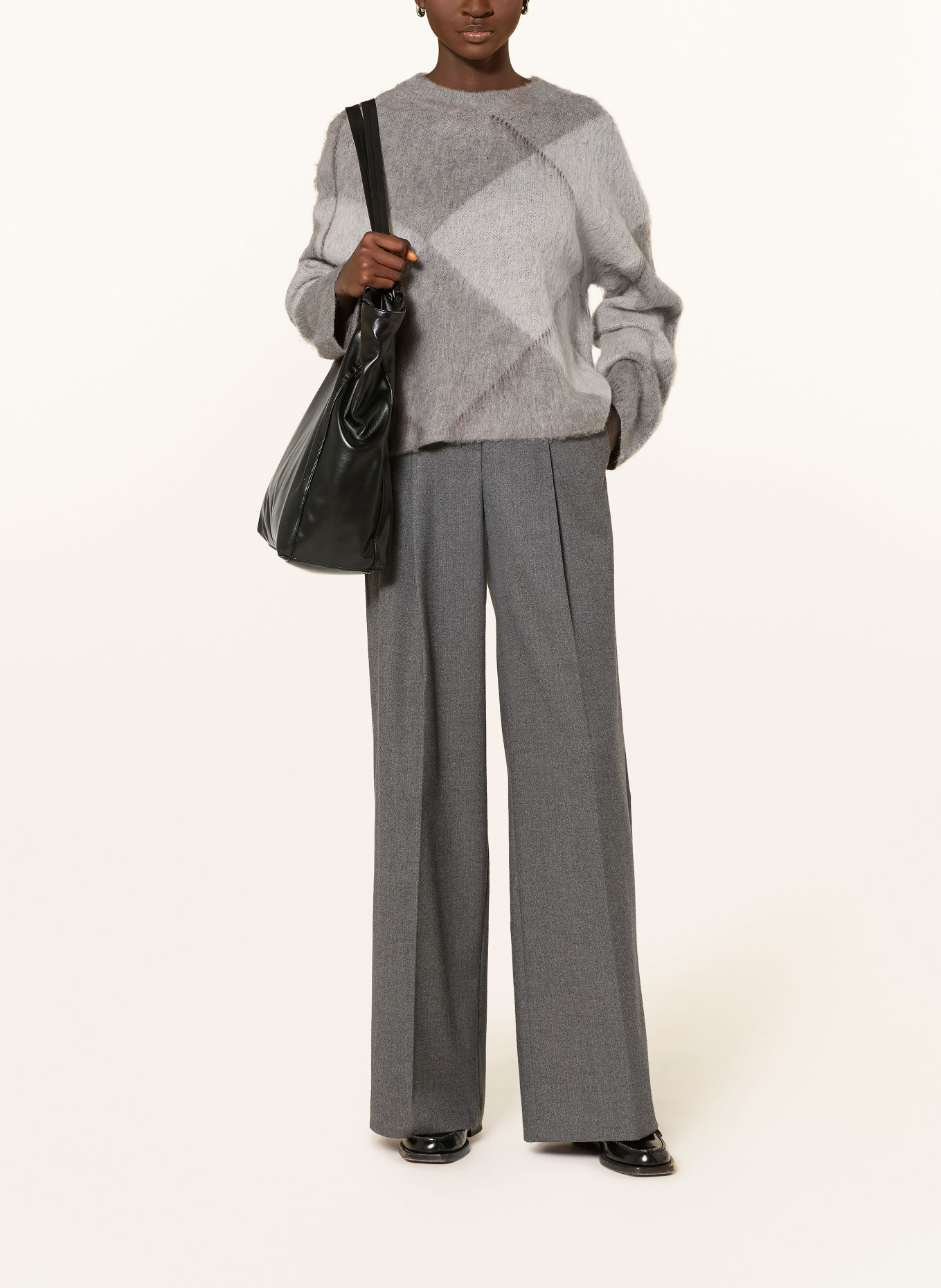 OPUS PARGYLE Sweater: GRAY