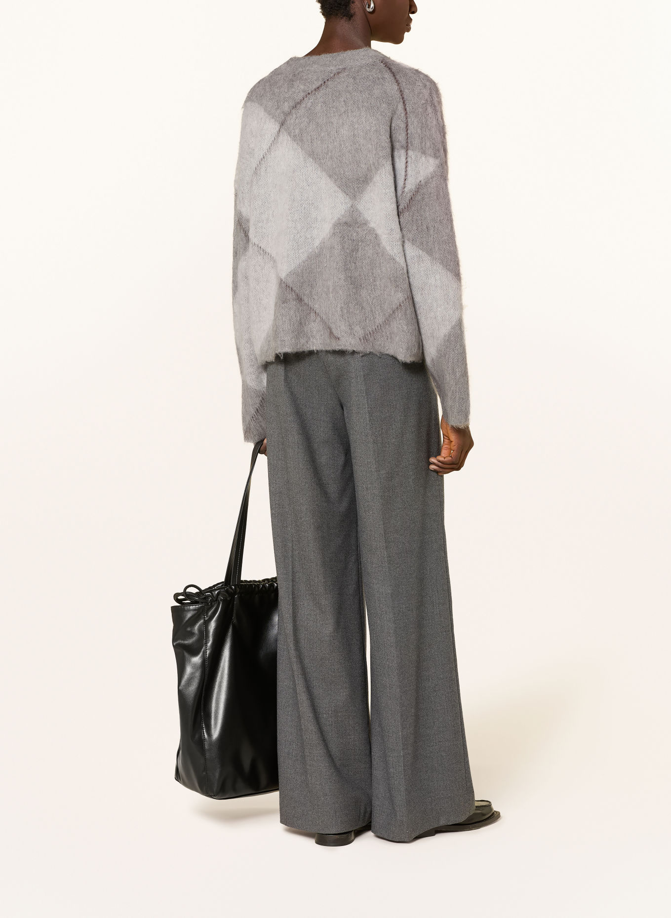 OPUS PARGYLE Sweater: GRAY