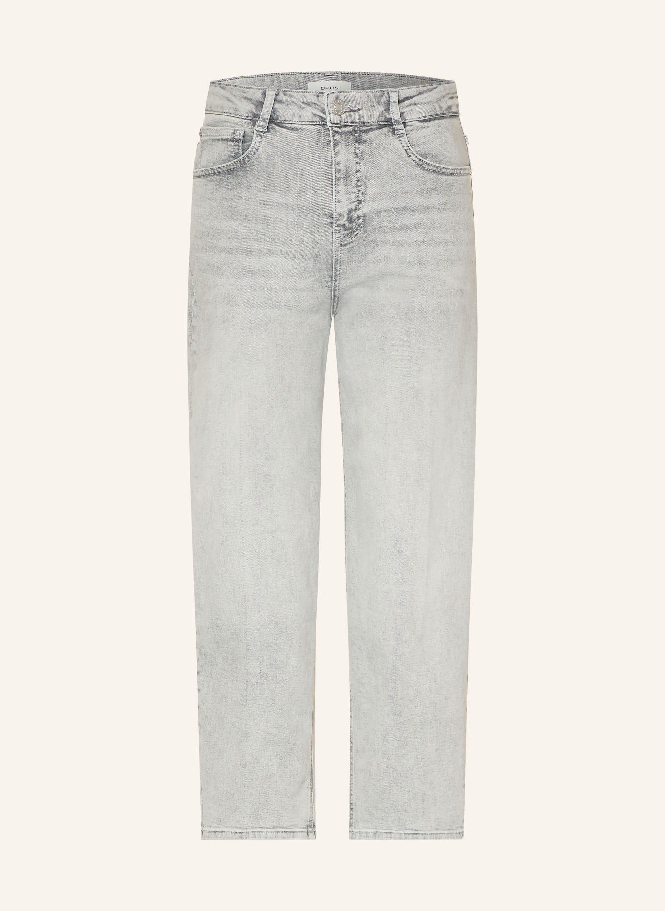 OPUS Barrel jeans MAXIE: 70278 light grey