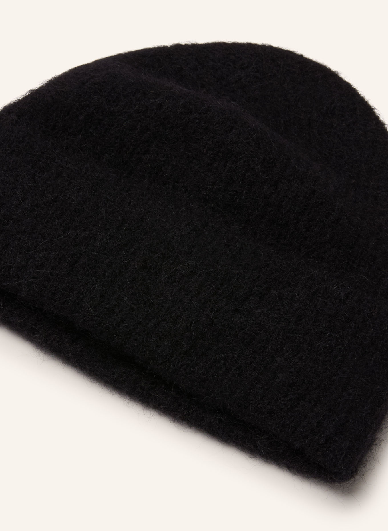 ARKET Alpaca Hat: BLACK