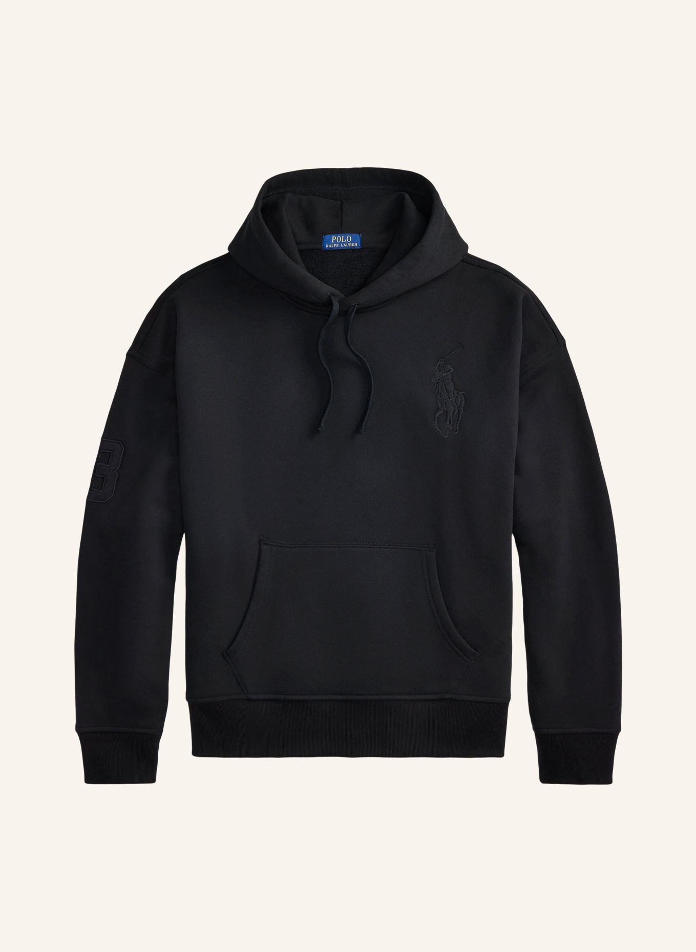 POLO RALPH LAUREN Hoodie: SCHWARZ