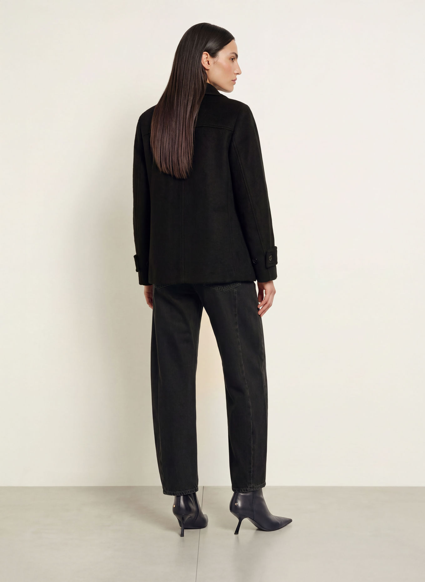 ARKET Jacke: SCHWARZ